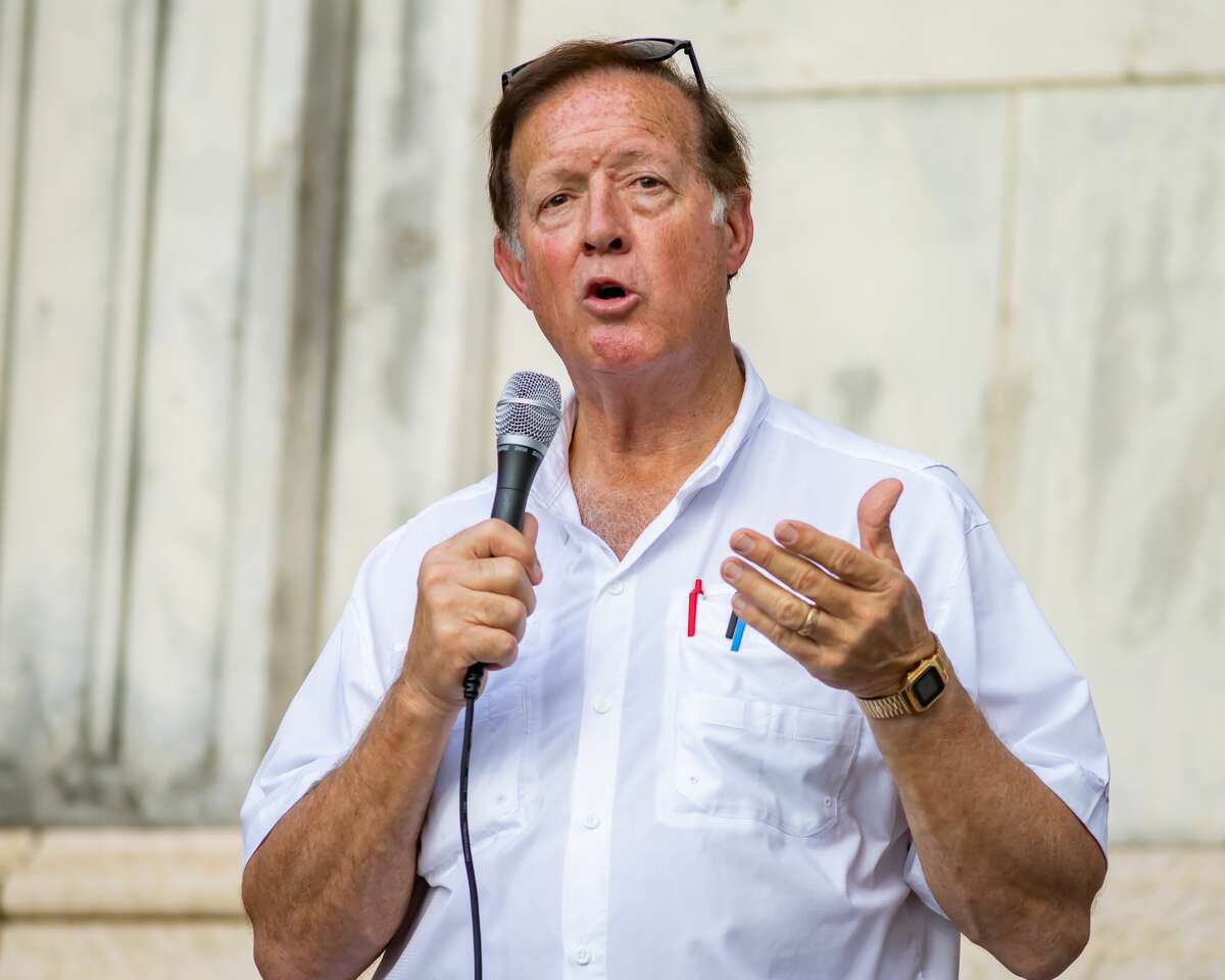 Congressman Randy Weber. A number of Southeast Texas government officials spoke at the âFair Electionâ rally hosted by the Golden Triangle Republican Women in Beaumont. Photo made on November 21, 2020. Fran Ruchalski/The Enterprise