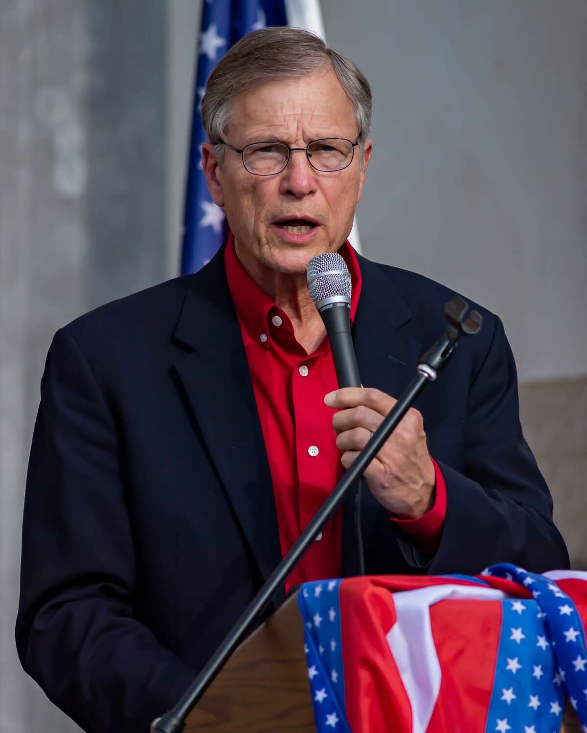 Congressman Brian Babin. A number of Southeast Texas government officials spoke at the âFair Electionâ rally hosted by the Golden Triangle Republican Women in Beaumont. Photo made on November 21, 2020. Fran Ruchalski/The Enterprise
