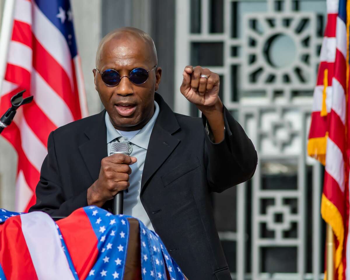 Texas State Representative James White. A number of Southeast Texas government officials spoke at the