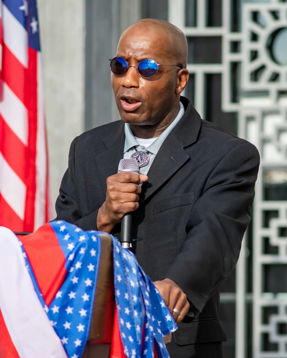 Texas State Representative James White. A number of Southeast Texas government officials spoke at the âFair Electionâ rally hosted by the Golden Triangle Republican Women in Beaumont. Photo made on November 21, 2020. Fran Ruchalski/The Enterprise