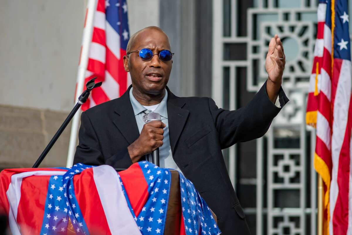 Texas State Representative James White. A number of Southeast Texas government officials spoke at the