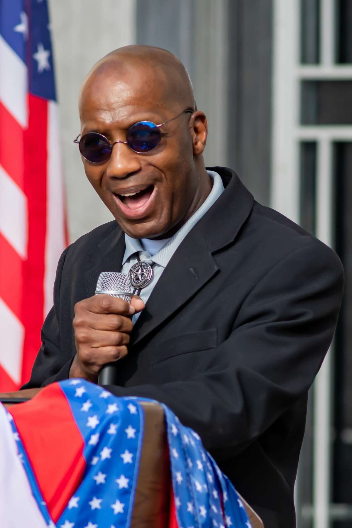 Texas State Representative James White. A number of Southeast Texas government officials spoke at the âFair Electionâ rally hosted by the Golden Triangle Republican Women in Beaumont. Photo made on November 21, 2020. Fran Ruchalski/The Enterprise