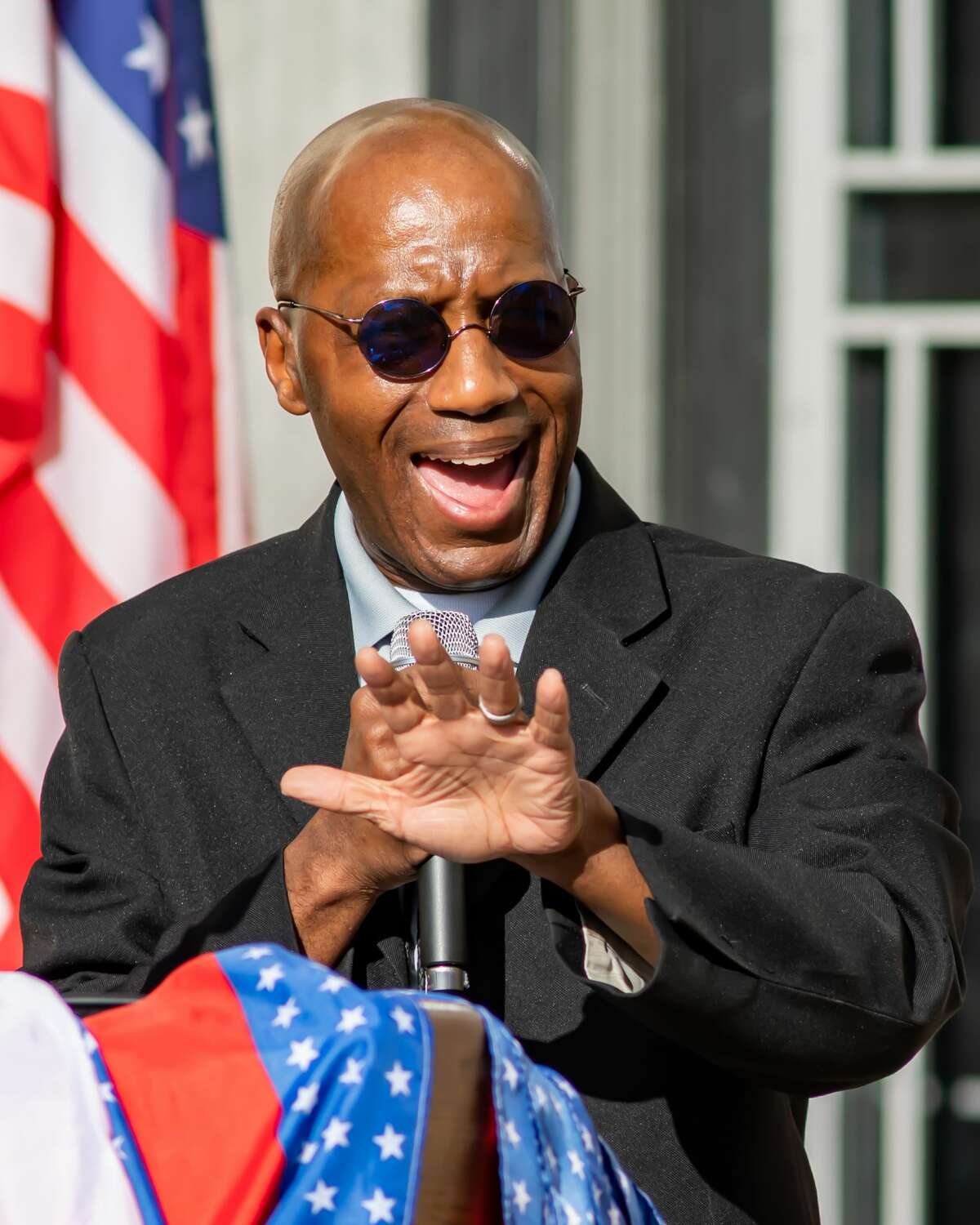 Texas State Representative James White. A number of Southeast Texas government officials spoke at the âFair Electionâ rally hosted by the Golden Triangle Republican Women in Beaumont. Photo made on November 21, 2020. Fran Ruchalski/The Enterprise