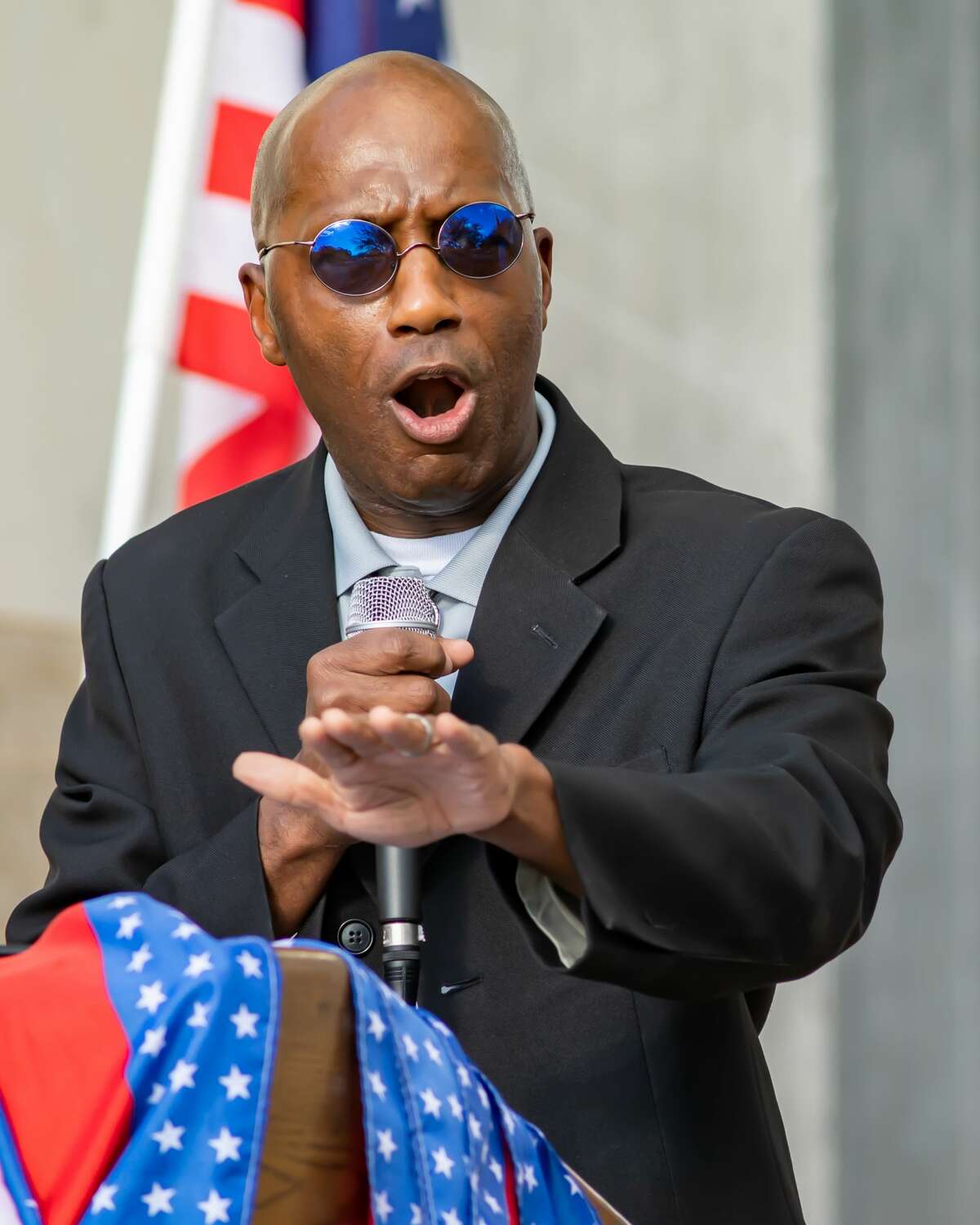 Texas State Representative James White. A number of Southeast Texas government officials spoke at the âFair Electionâ rally hosted by the Golden Triangle Republican Women in Beaumont. Photo made on November 21, 2020. Fran Ruchalski/The Enterprise