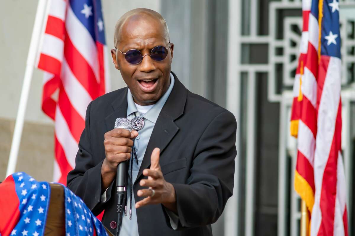 Texas State Representative James White. A number of Southeast Texas government officials spoke at the âFair Electionâ rally hosted by the Golden Triangle Republican Women in Beaumont. Photo made on November 21, 2020. Fran Ruchalski/The Enterprise
