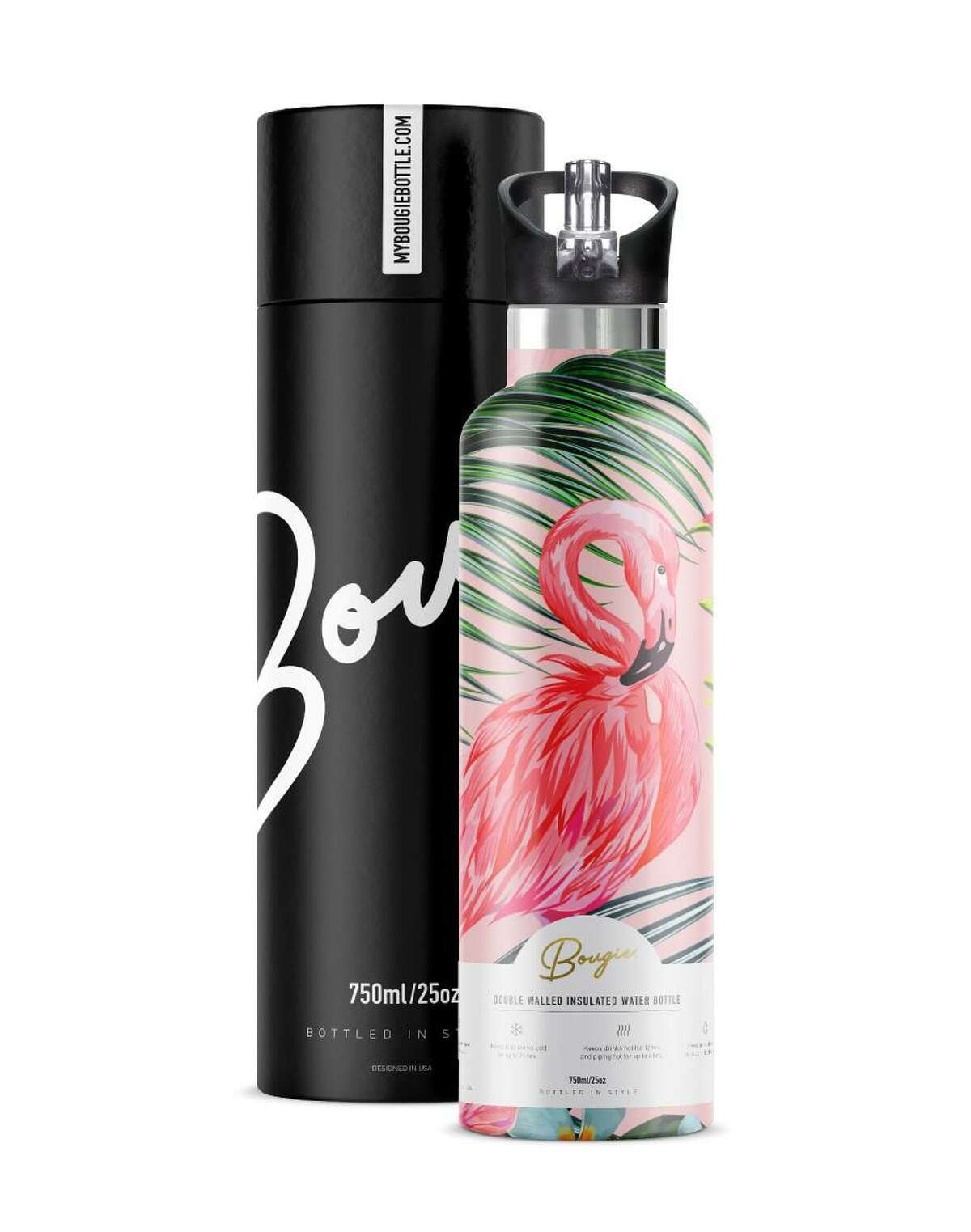 Hawaii-born Juliet Pearson is on a mission to reduce the use of plastic bottles and make hydration more gorgeous than ever through her stainless-steel water bottle line, My Bougie Bottle.(Provided)