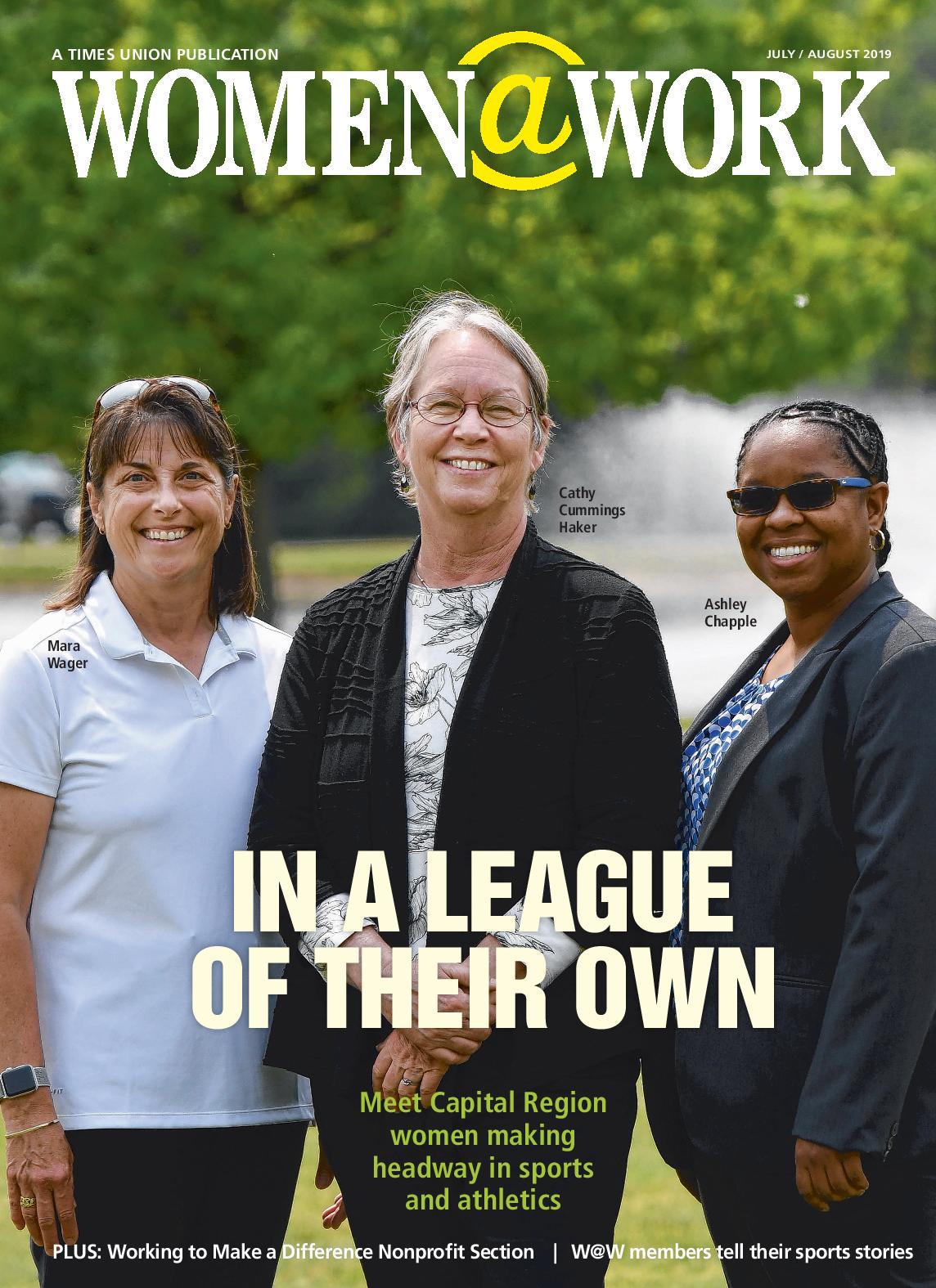 From the cover: Ashley Chapple breaks ground in Albany athletics - Vimarsana News