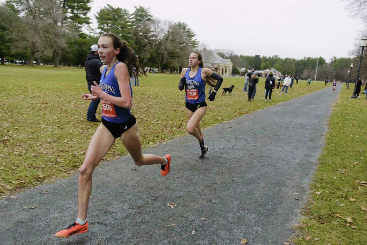 Saratoga dominates to win Suburban Council girls' cross country title