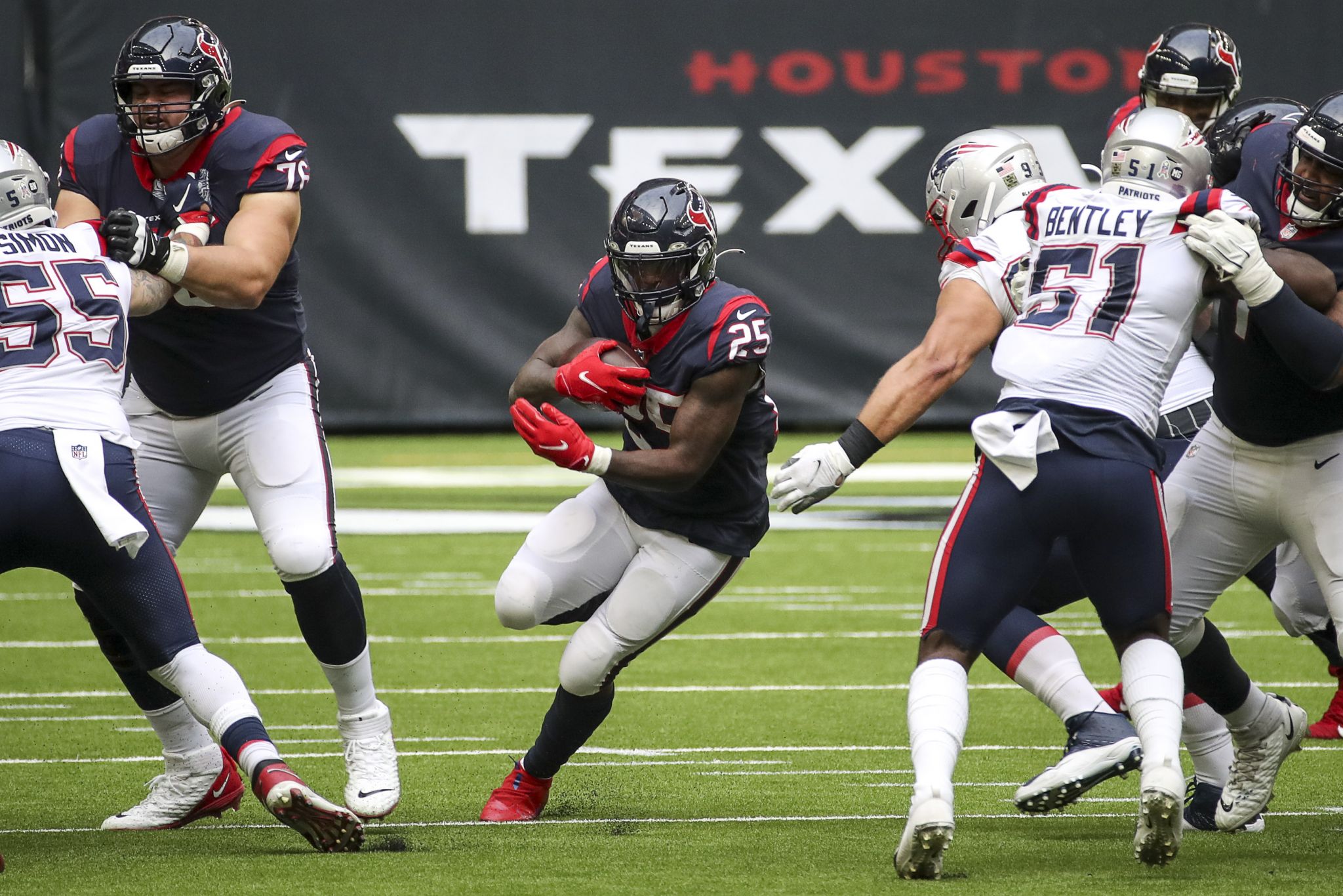 Texans' Running Game Struggles Worsening