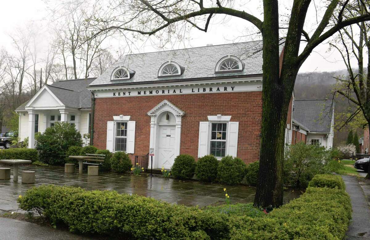 Kent Memorial Library in downtown Kent, Conn., Thursday, April 30, 2020.