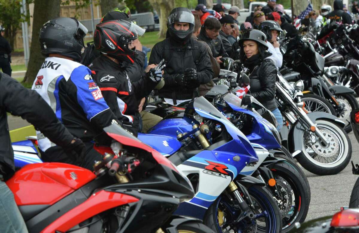 The Derby Planning and Zoning Commission told the Punishers Motorcycle Club, made up of law enforcement personnel, to stop socially gathering in a Burtville Avenue garage or face discipline.