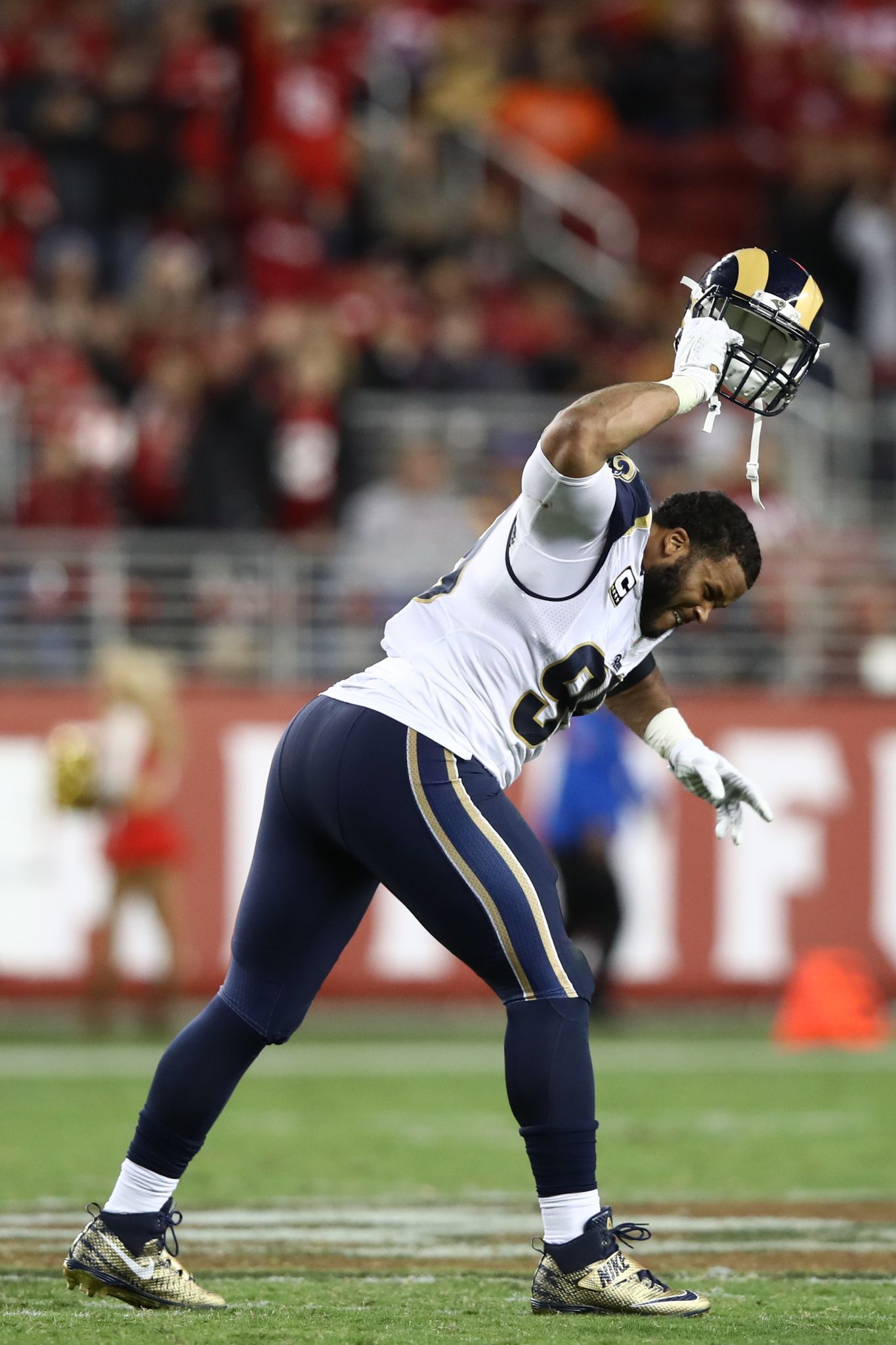 Here's what Aaron Donald said during his impassioned sideline pep talk that  propelled Rams comeback vs. 49ers