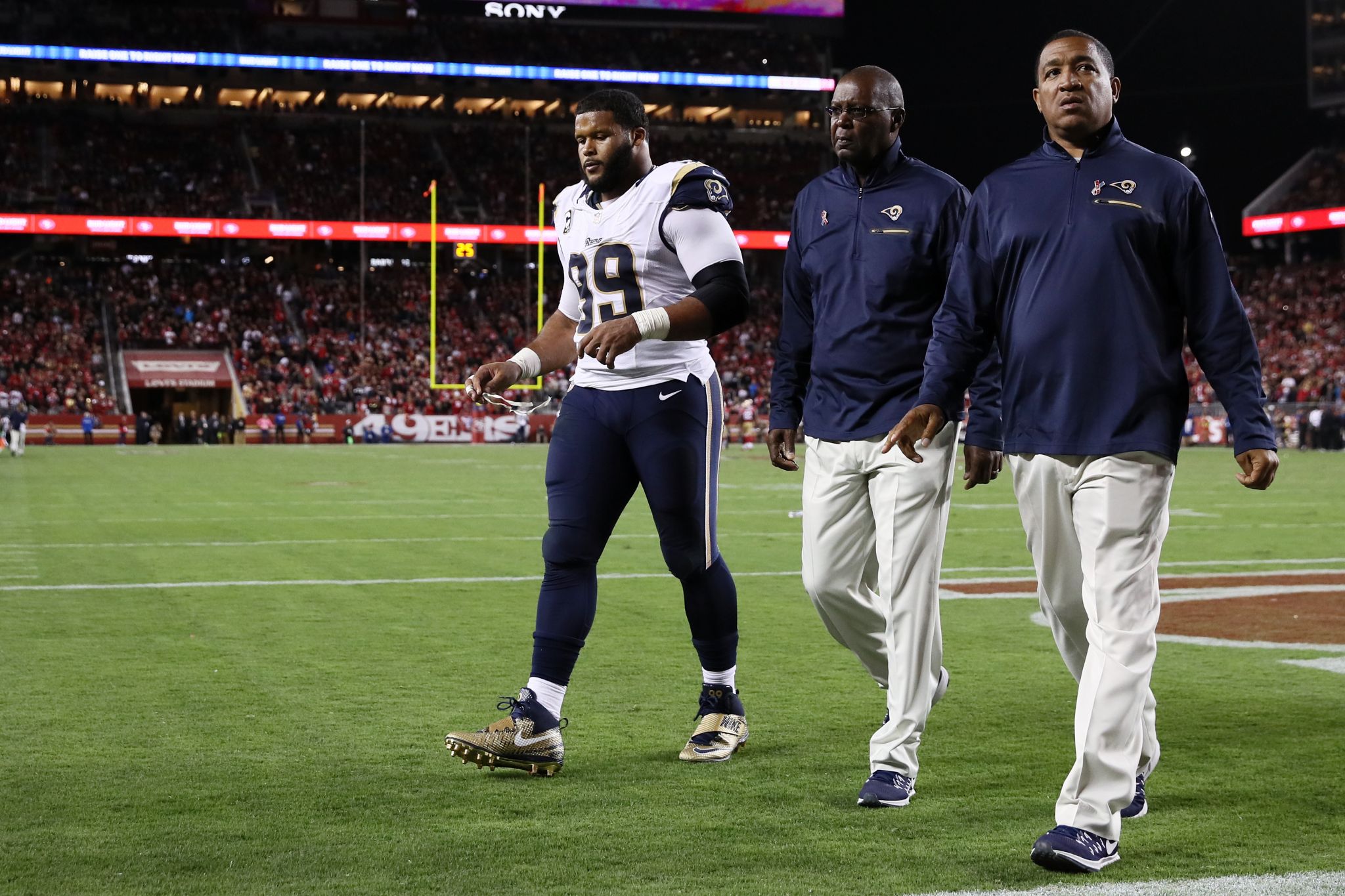 Remembering the time Rams star Aaron Donald lost his mind and got ejected vs. the 49ers