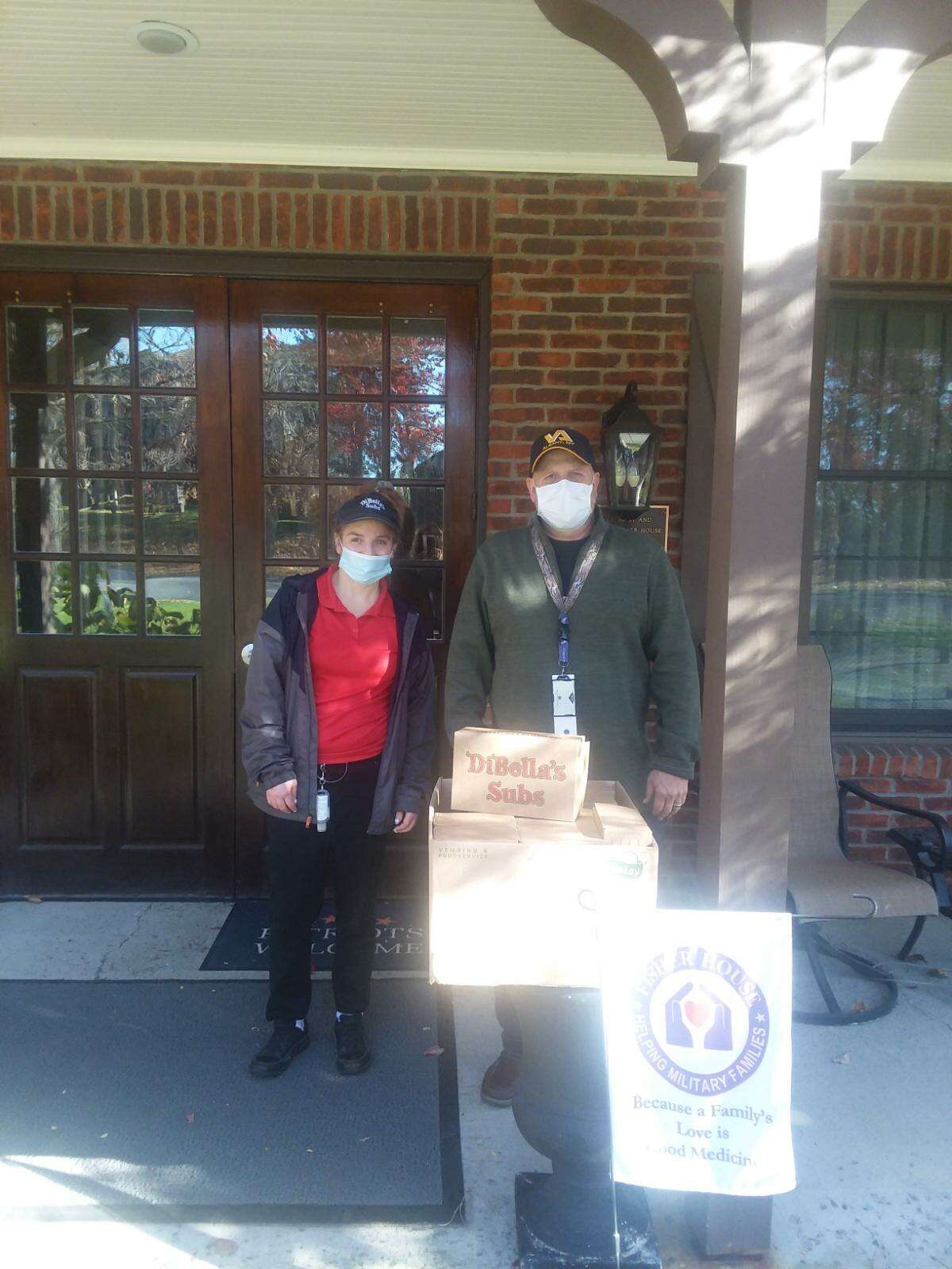 DiBella’s Subs donated and delivered the first round of boxed lunches to Fisher House at the Albany Stratton VA Medical Center to feed veterans and their families staying at the house.
