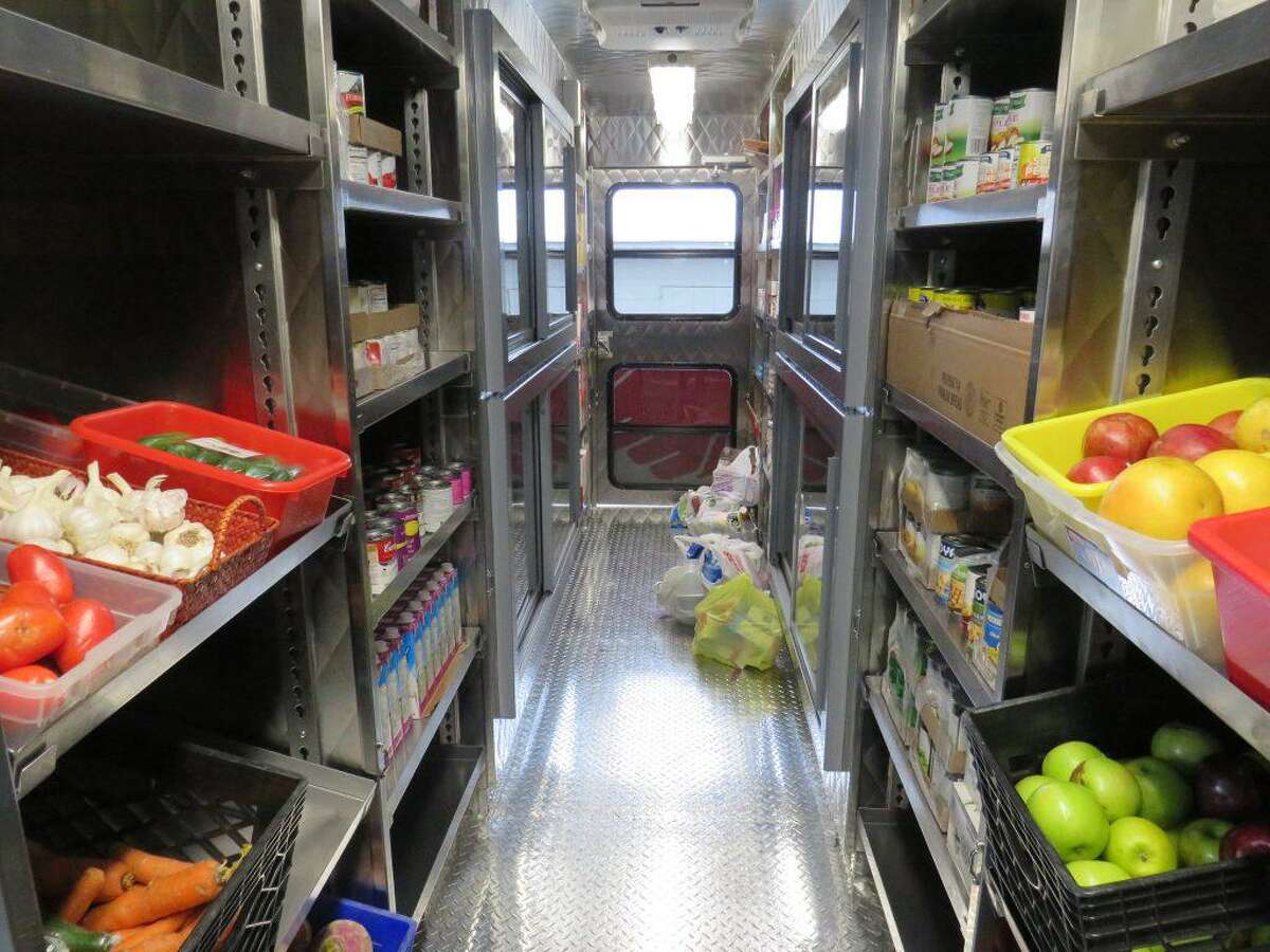 The Darien Youth Commission is holding a drive through food drive for Person-to-Person on Saturday, Dec. 3.