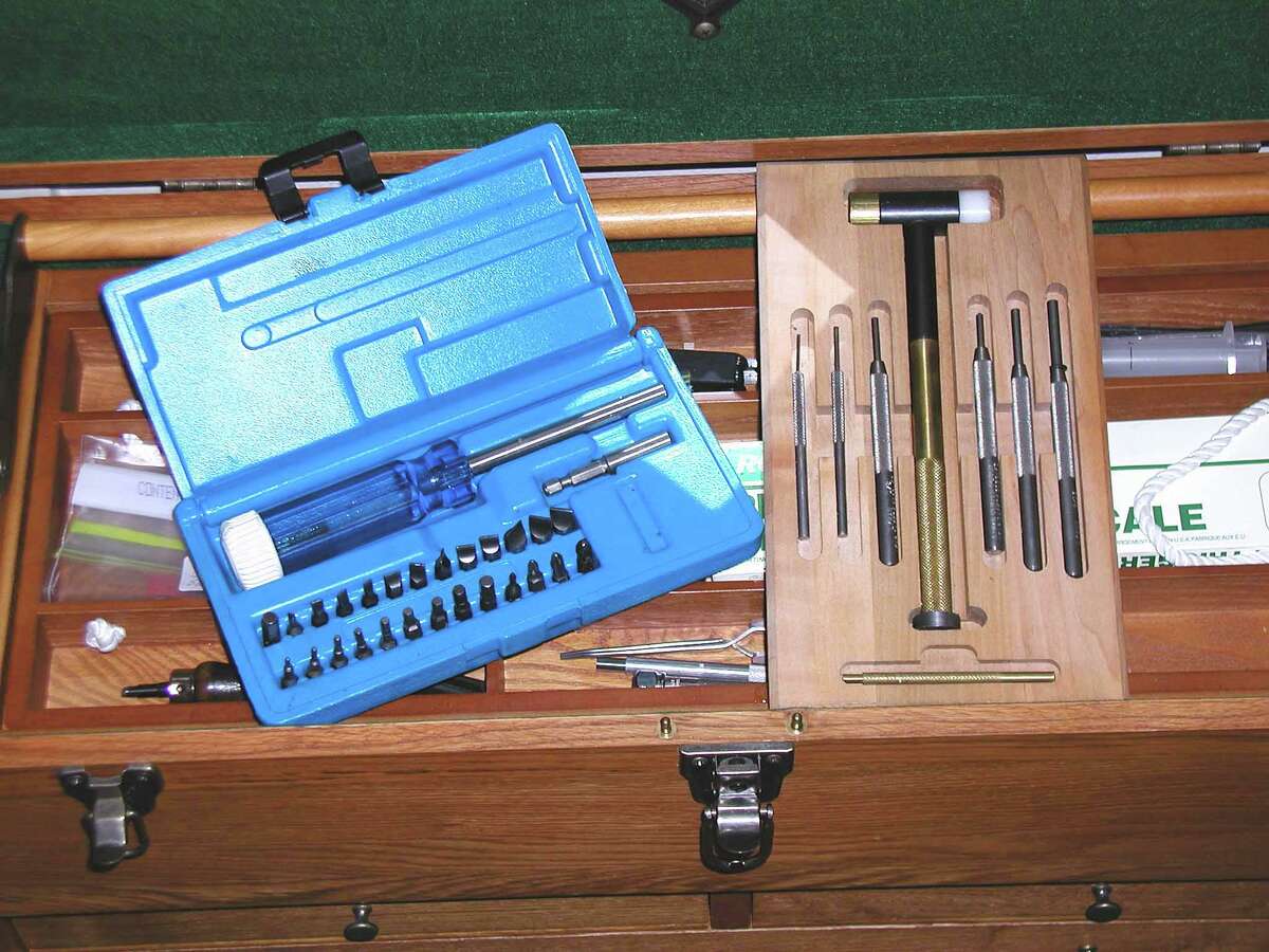 These gun screwdriver and punch sets has just about anything you need to work on most firearms.