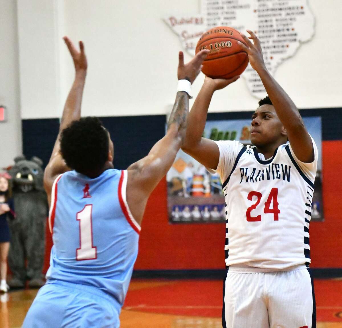 The Plainview boys basketball team hosted Lubbock Monterey in a non-district tilt on Tuesday, Nov. 24, 2020 in the Dog House and Plainview High School.