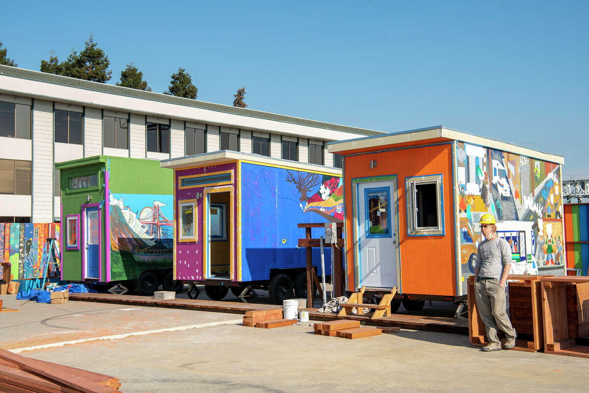 The nation’s first tiny home village for youth is set to open in Oakland in December.