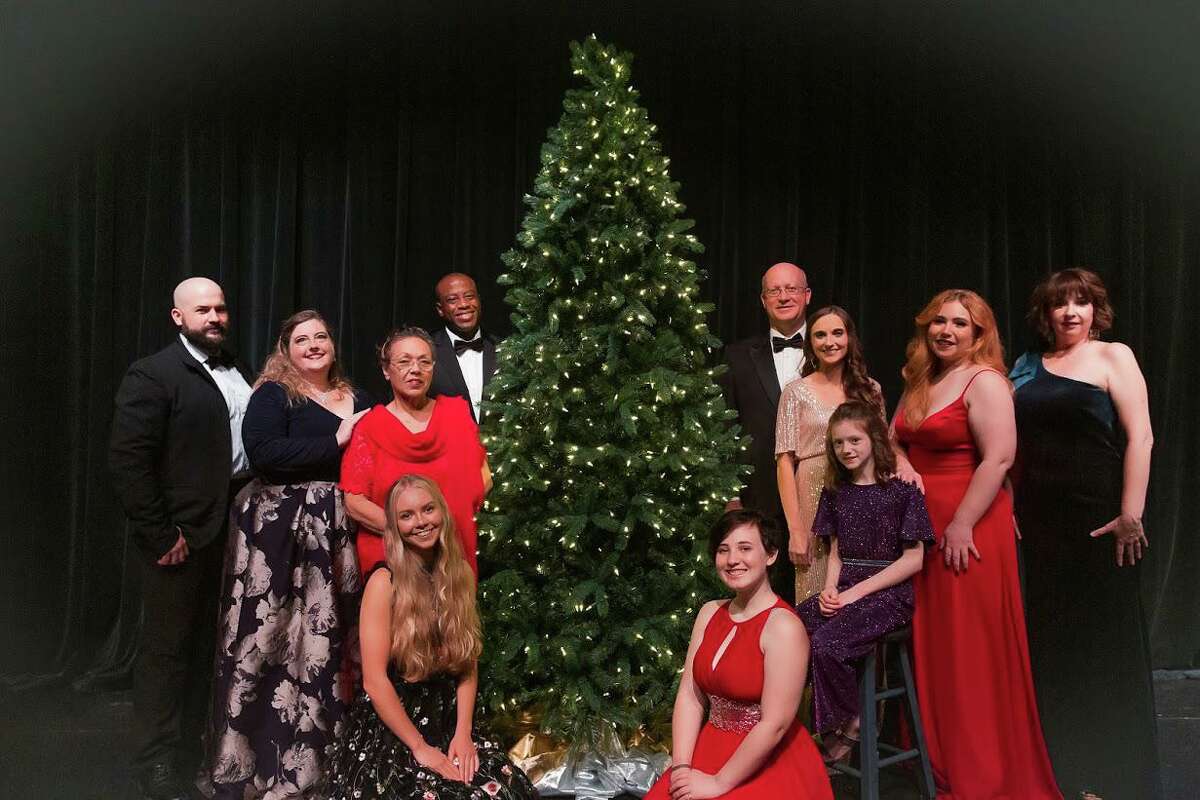 The cast of The Players Theatre Company's "An Evening in December." The intimate evening of Christmas music is on stage at the Owen Theatre Dec. 4-20.