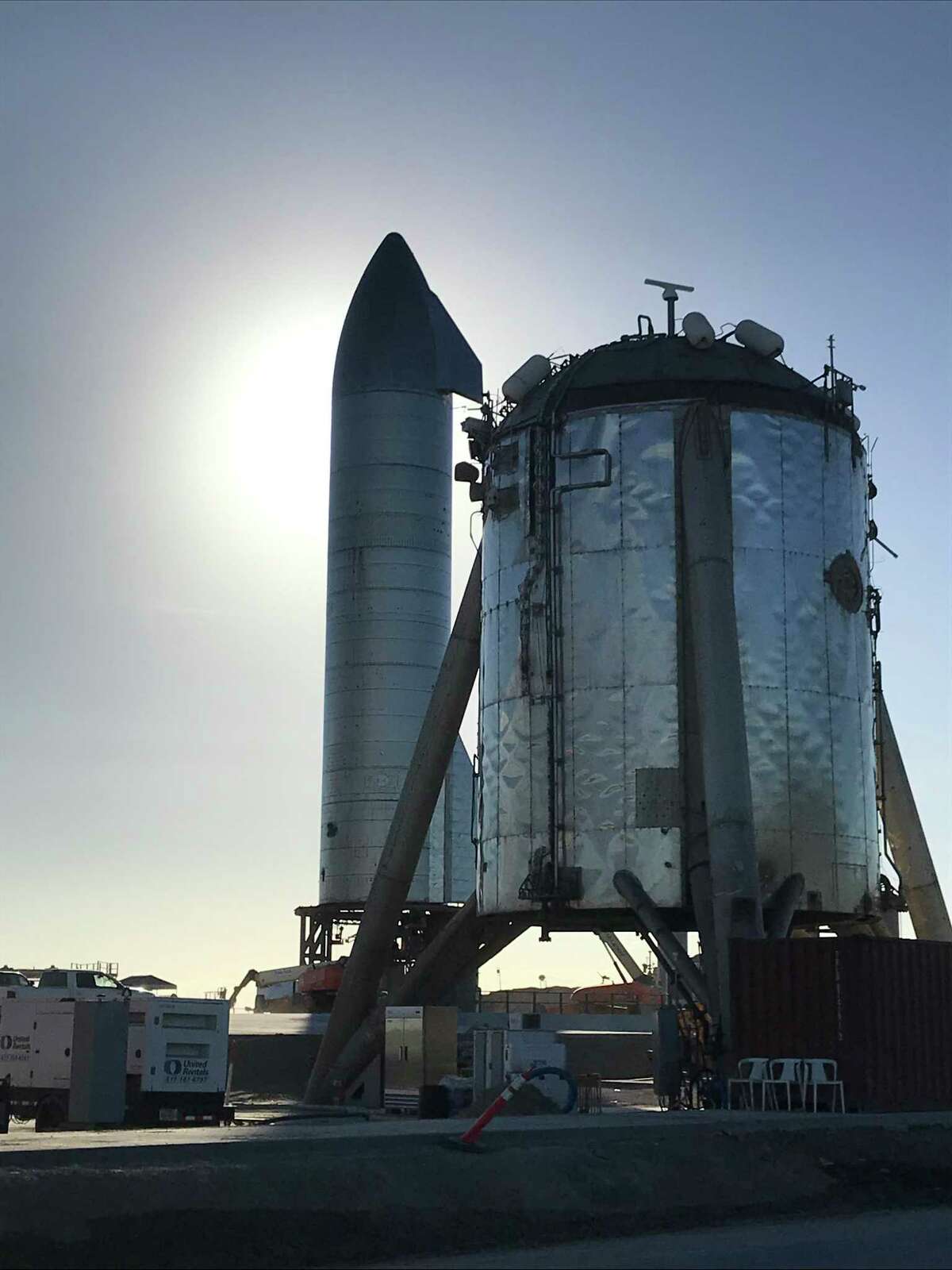 SpaceX's Starship, SN8, is set to launch to 15 kilometers, or roughly 50,000 feet, from the company's Boca Chica, Texas launch facility. CEO Elon Musk hopes the Starship will someday shepherd people to the moon, Mars and beyond. The 15 km flight is the most ambitious test of the vertically-landing spacecraft to date.