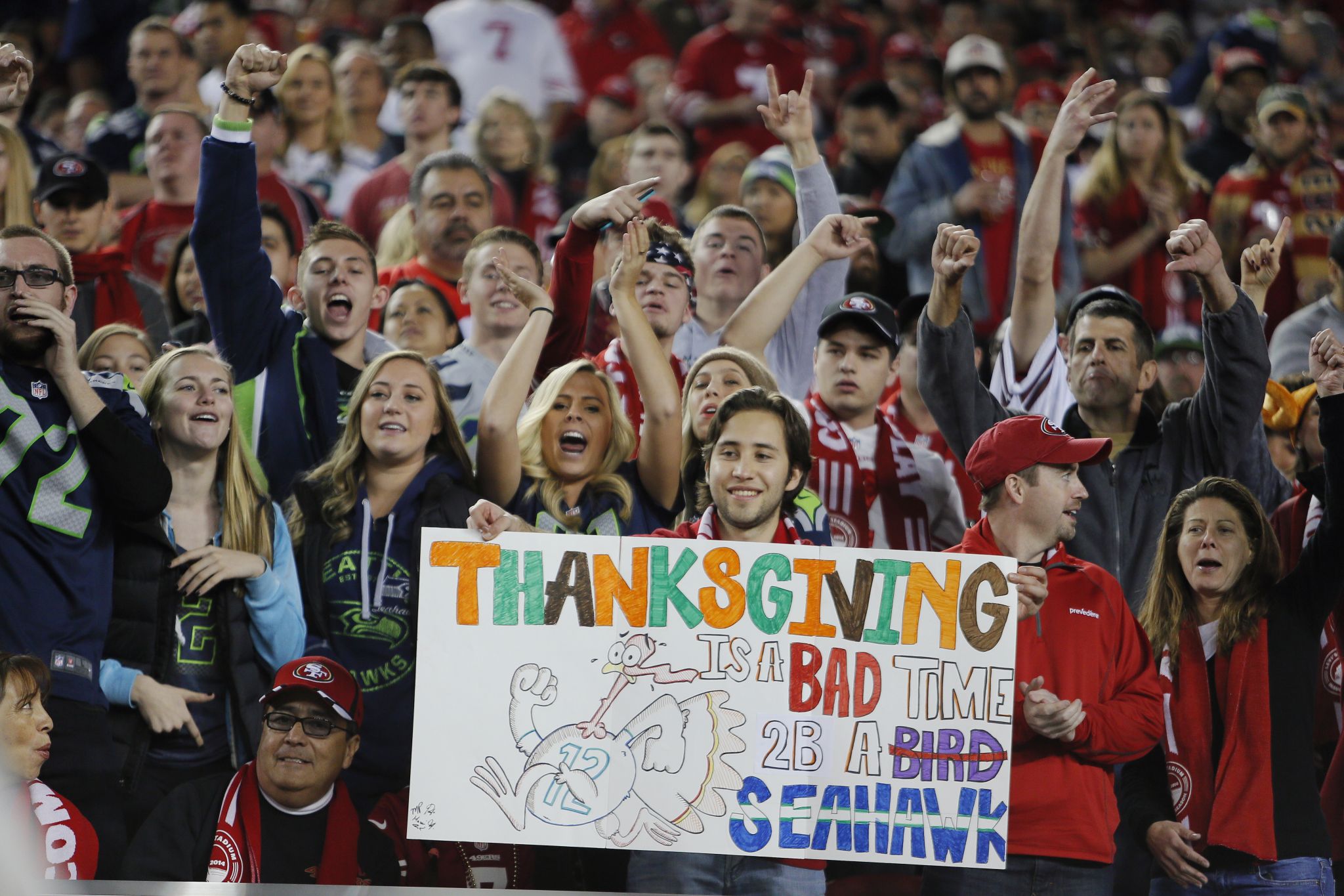 Cowboys, Lions are turkey day mainstays. Why do the 49ers hardly seem to play on Thanksgiving?