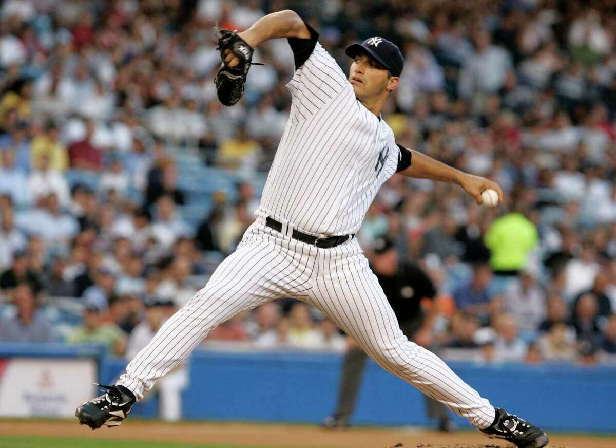 Former Deer Park resident Andy Pettitte in action in 2007 as a New York Yankees pitcher. His name will again be on the Baseball Writers Association of America ballot for consideration for entry into the Baseball Hall of Fame.