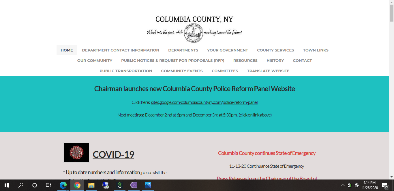Columbia County adds translation feature to website