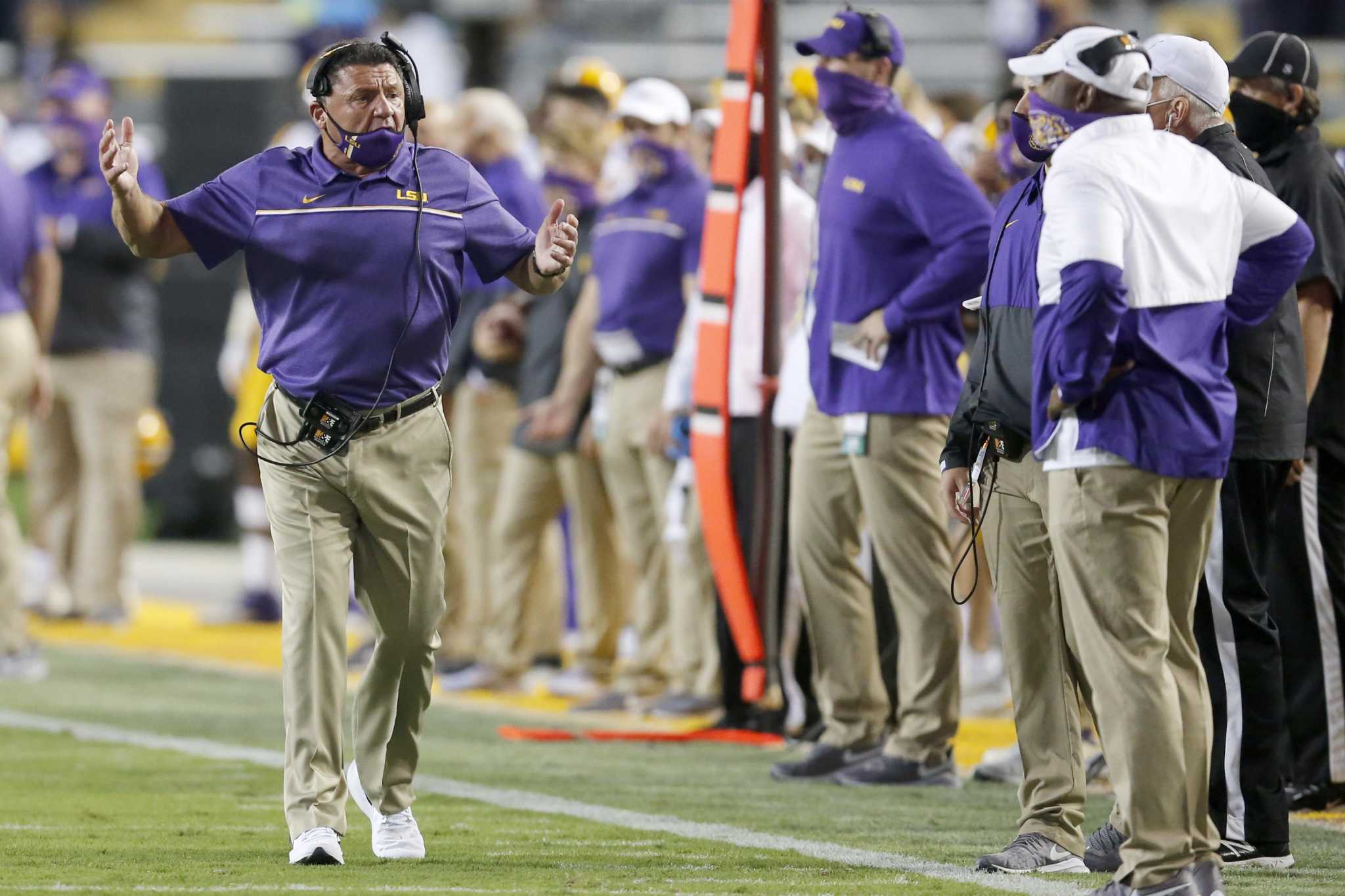 Texas A&M coach Jimbo Fisher knows LSU’s struggle