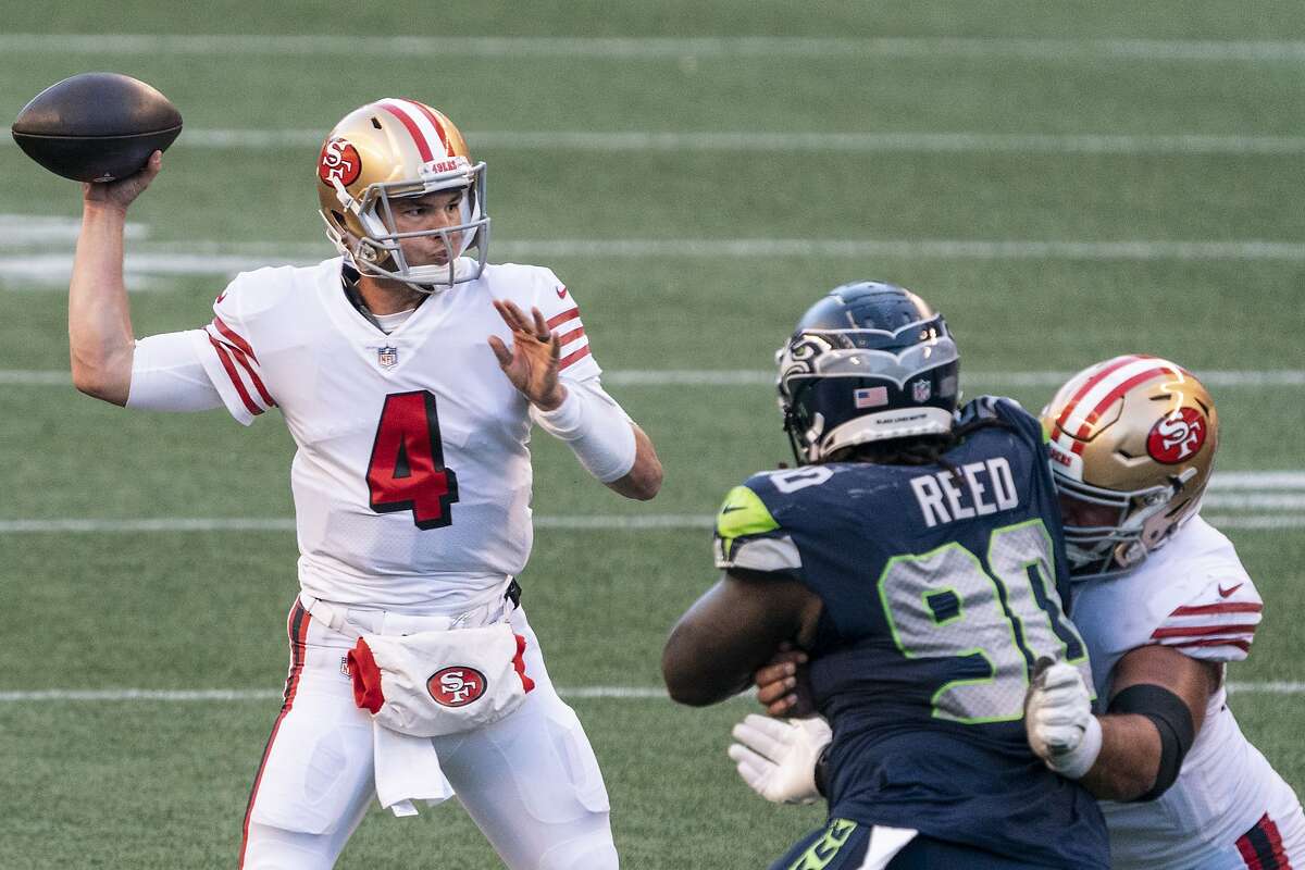 SF 49ers grades: Nick Mullens stinks it up vs. Washington in Week 14