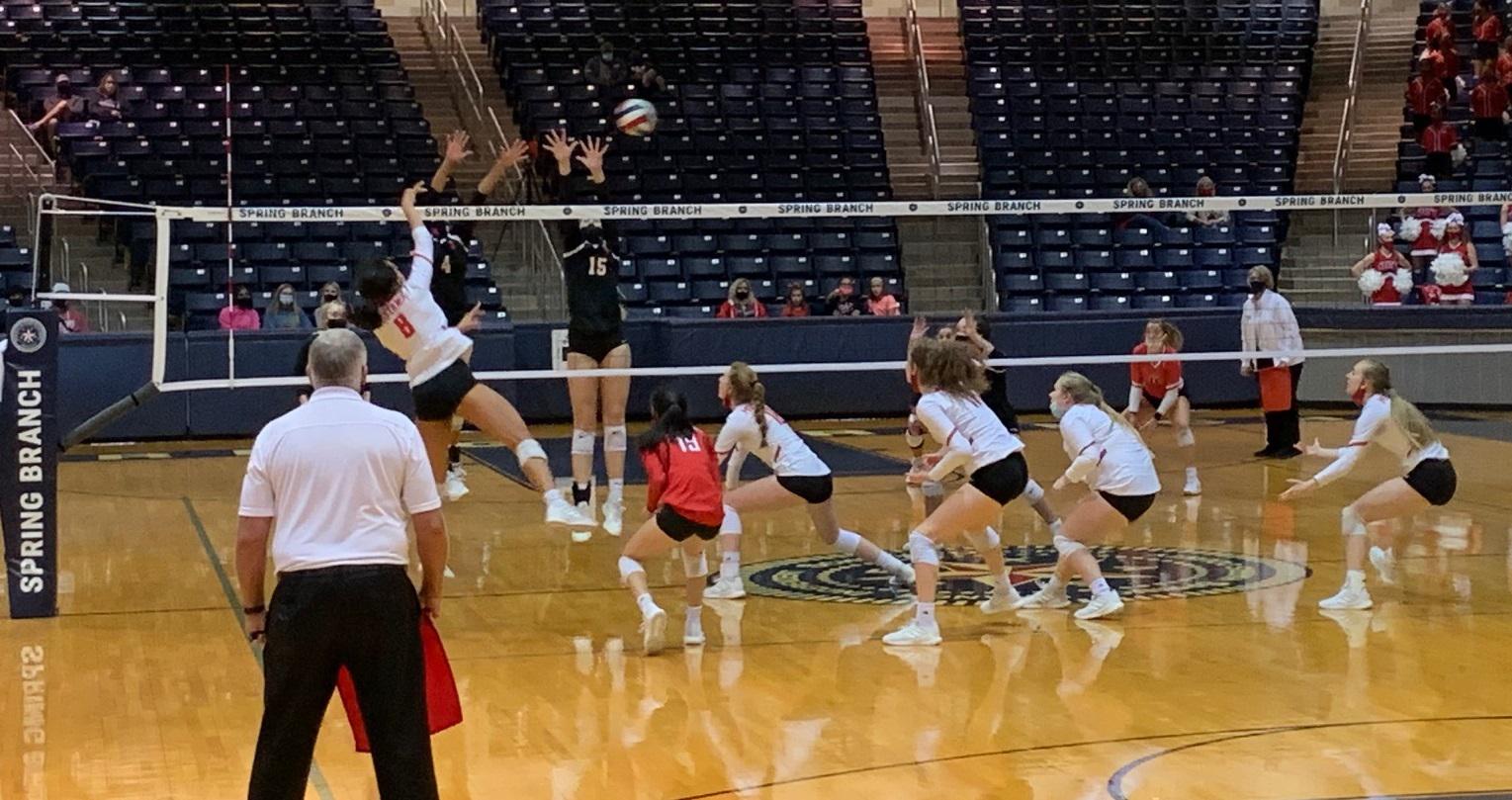 High school volleyball playoff pairings Region finals