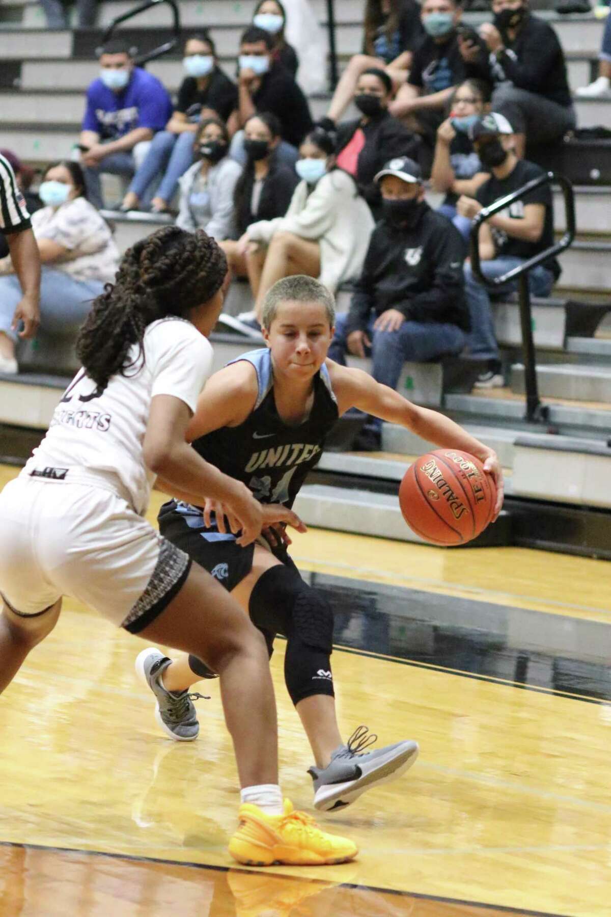 The United South Lady Panthers picked up their first win of the season as they defeated Edinburg on Saturday.