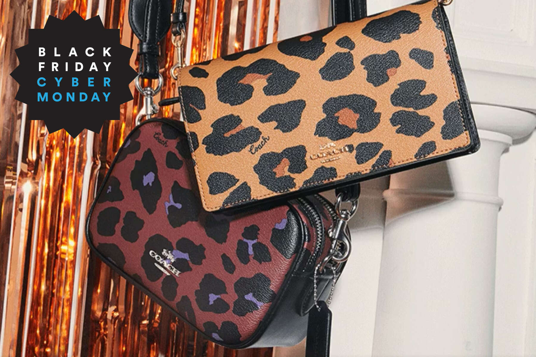 coach outlet leopard tote