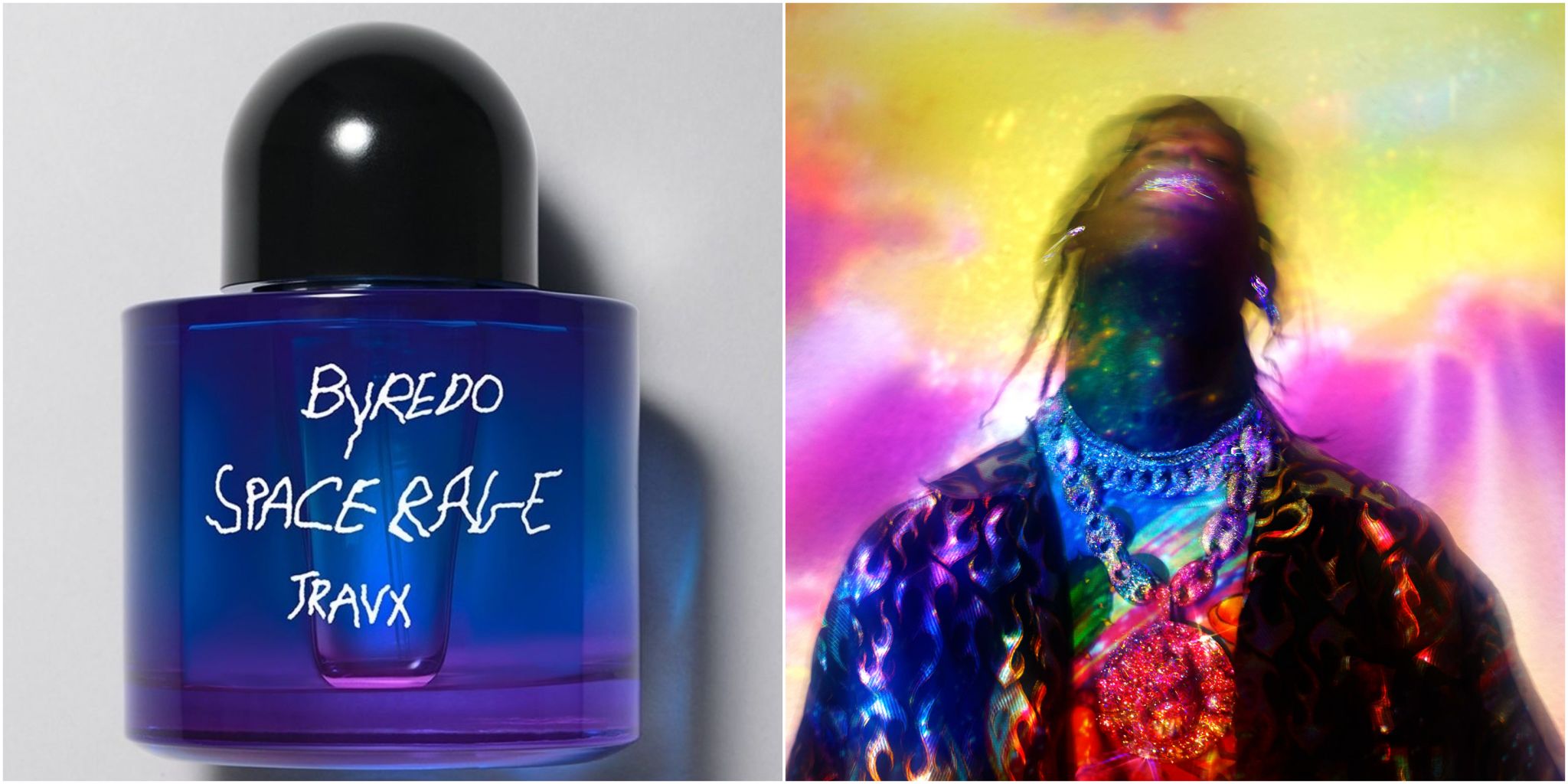 You can buy Travis Scott's new eau de parfum for $285