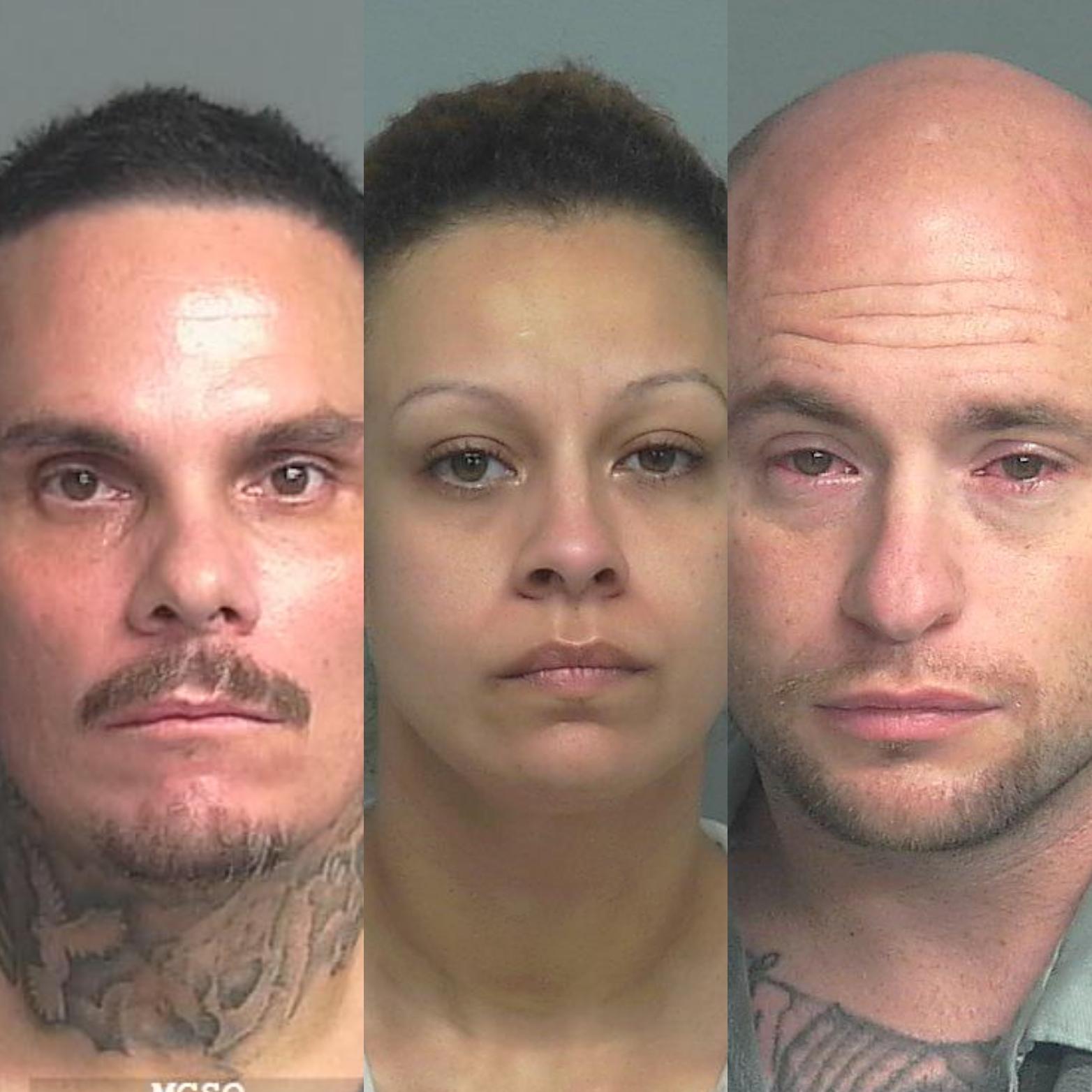 Spring Traffic Stop Leads To Drug Charges For 3 In Mercedes Benz