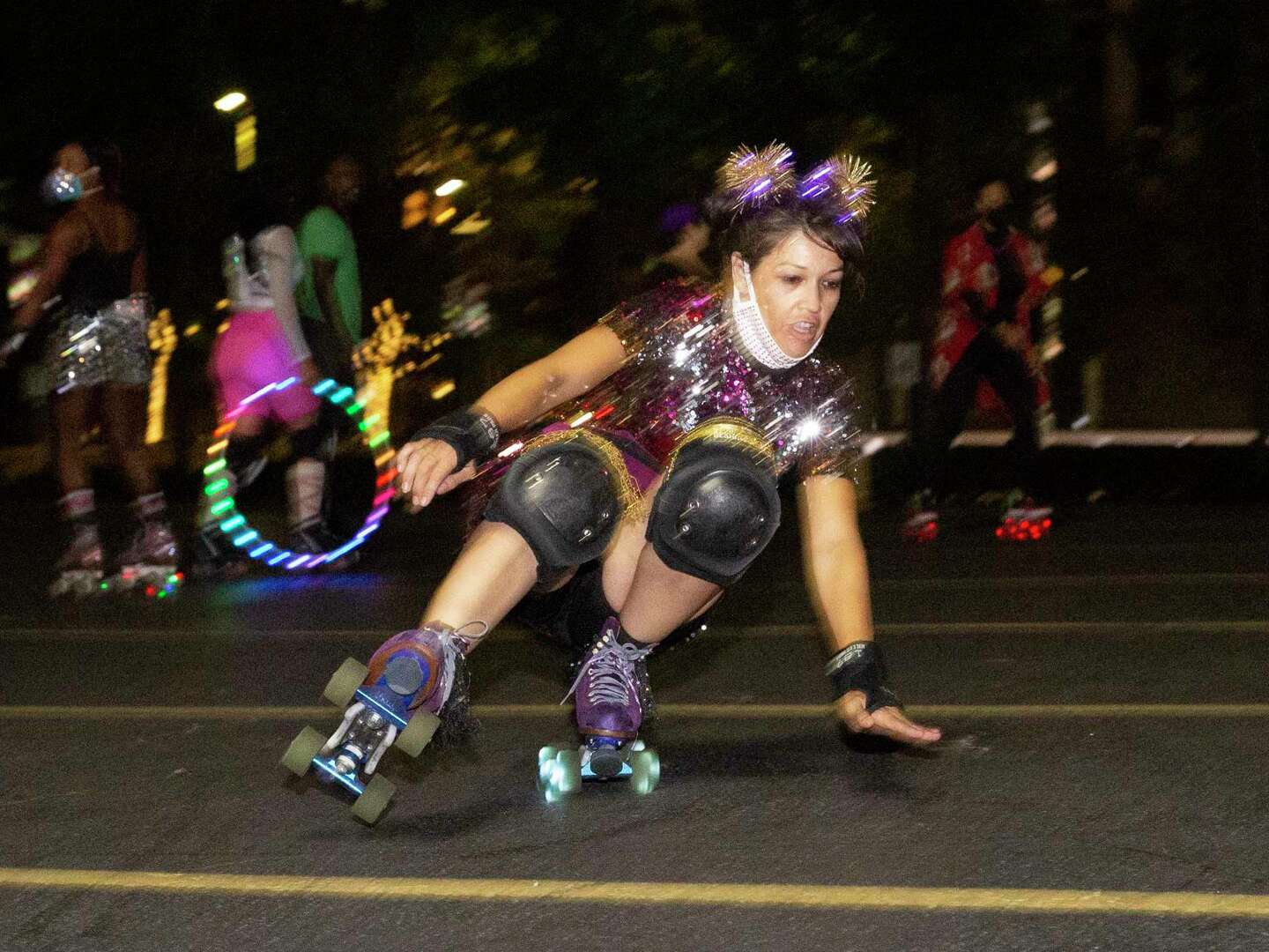 On A Roll: As roller skating popularity resurges, Houstonians take to the  streets on wheels