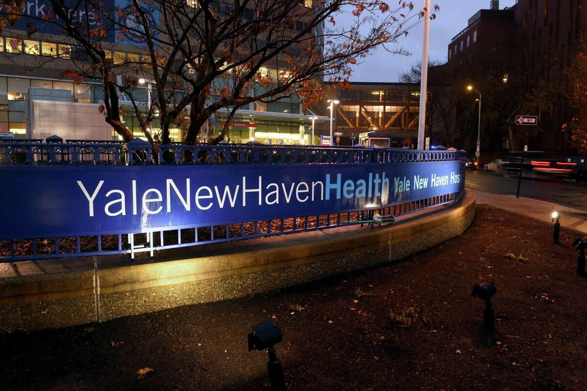 Yale New Haven Hospital photographed on November 30, 2020.