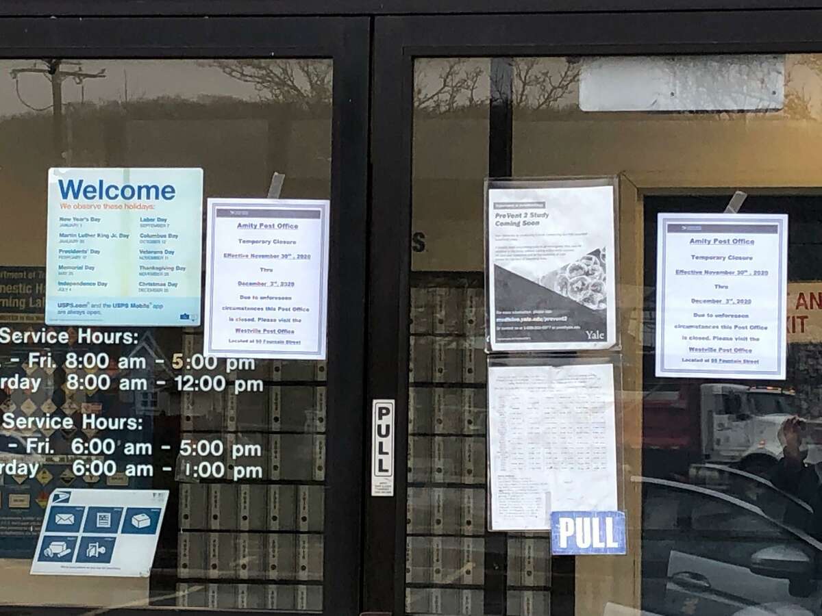 New Haven post office branch temporarily closed due to coronavirus