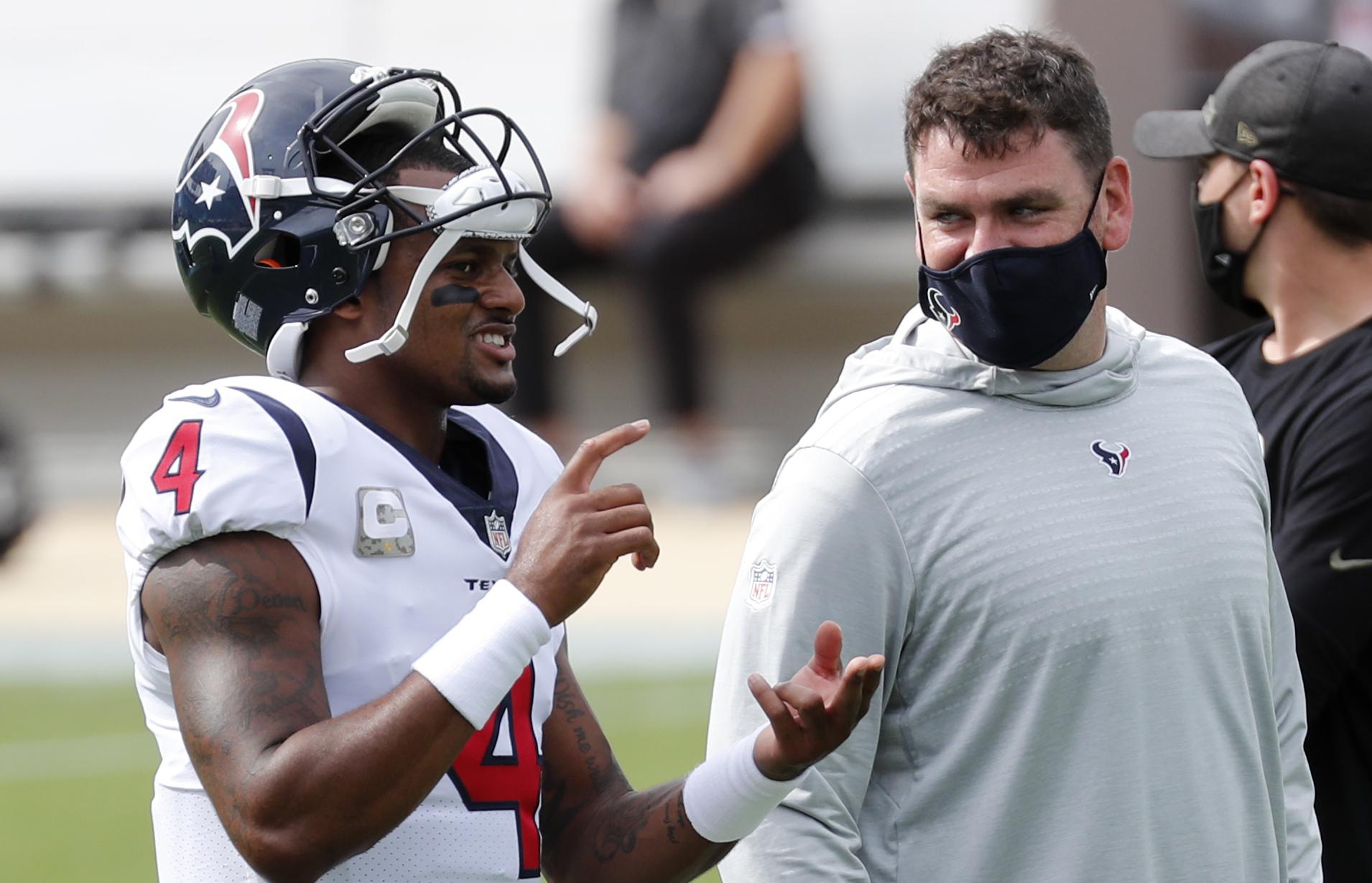 McClain: Deshaun Watson hopes Texans' next coach hangs on to Tim Kelly