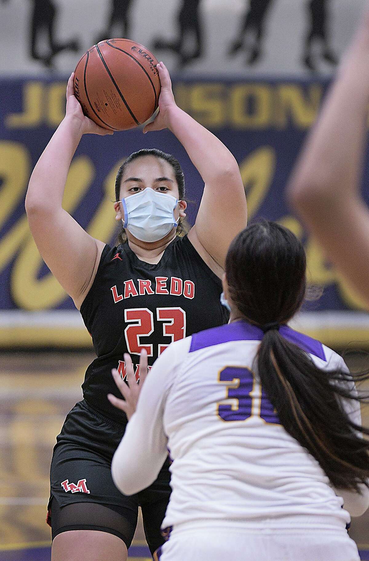Briana Palacios and Martin rallied to win 41-39 at LBJ on Tuesday in their season opener.