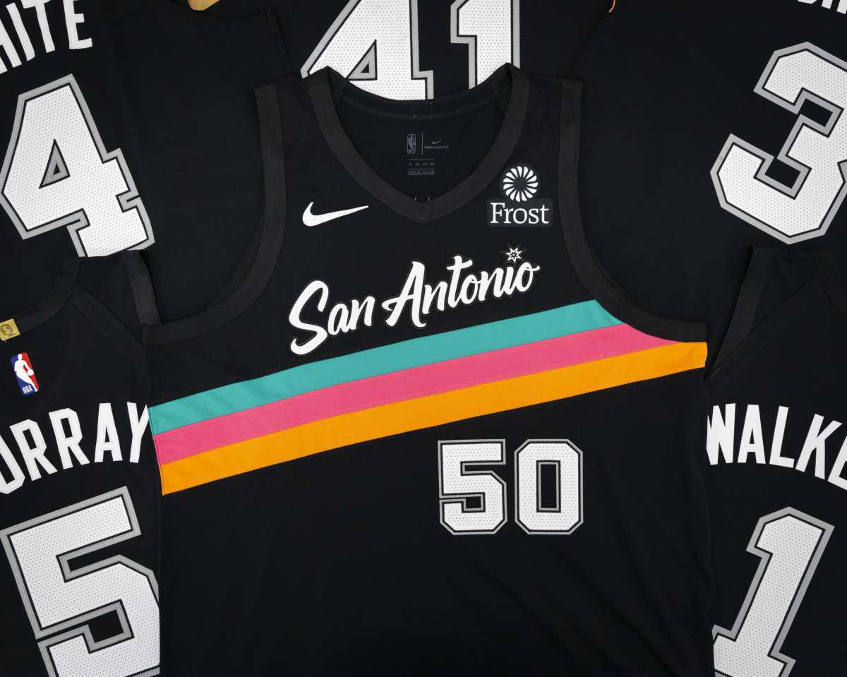 Patrick Mills on X: Seeing how hyped Spurs Fam are to finally receive  their fiesta jersey is a vibe. Just in time for us all to be reunited at  the AT&T Center