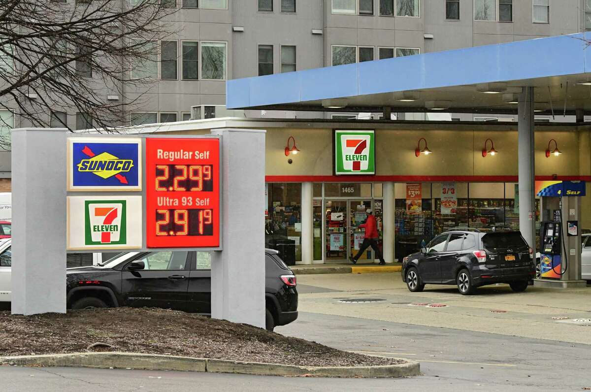 Exterior of the new new 7-Eleven at 1465 on Washington Ave. across from University at Albany on Wednesday, Dec. 2, 2020 in Albany, N.Y. (Lori Van Buren/Times Union)