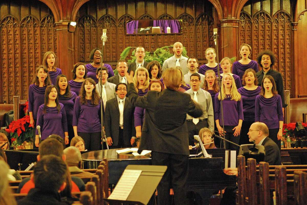 The SymphoNY Chorus present their Christmas concert,