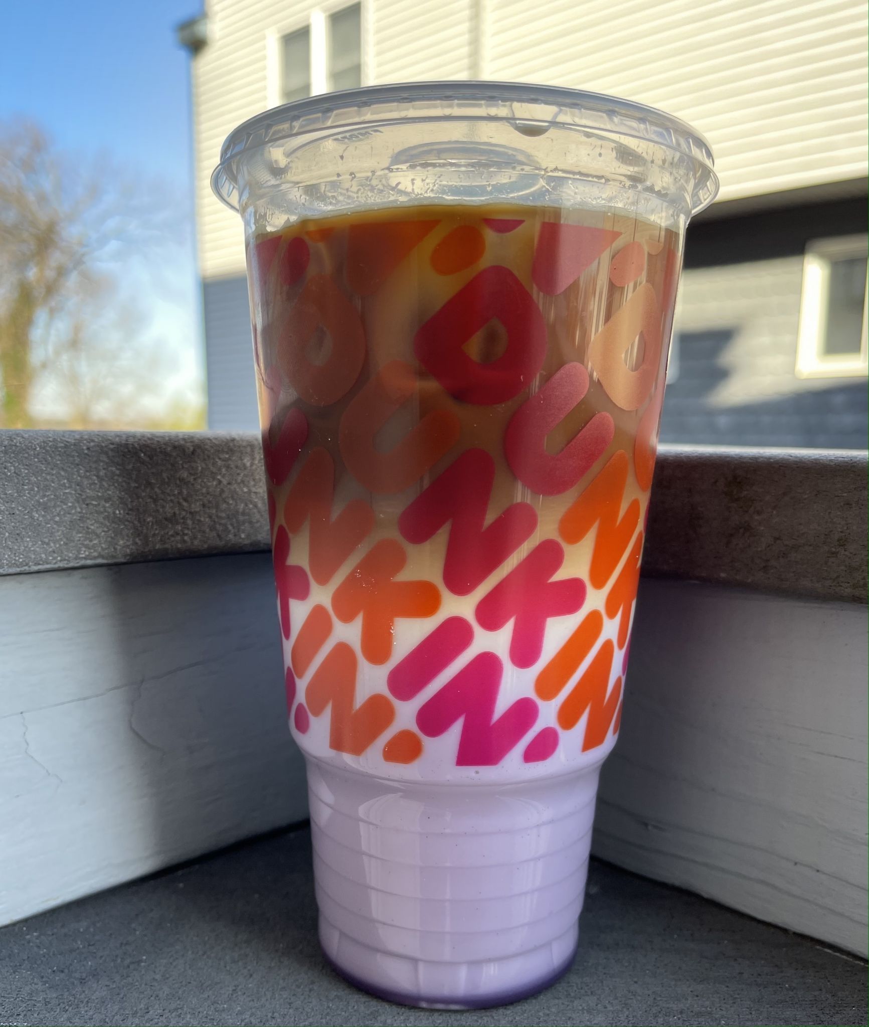 I tried Dunkin's new purple Sugarplum Macchiato. Here's how it went.
