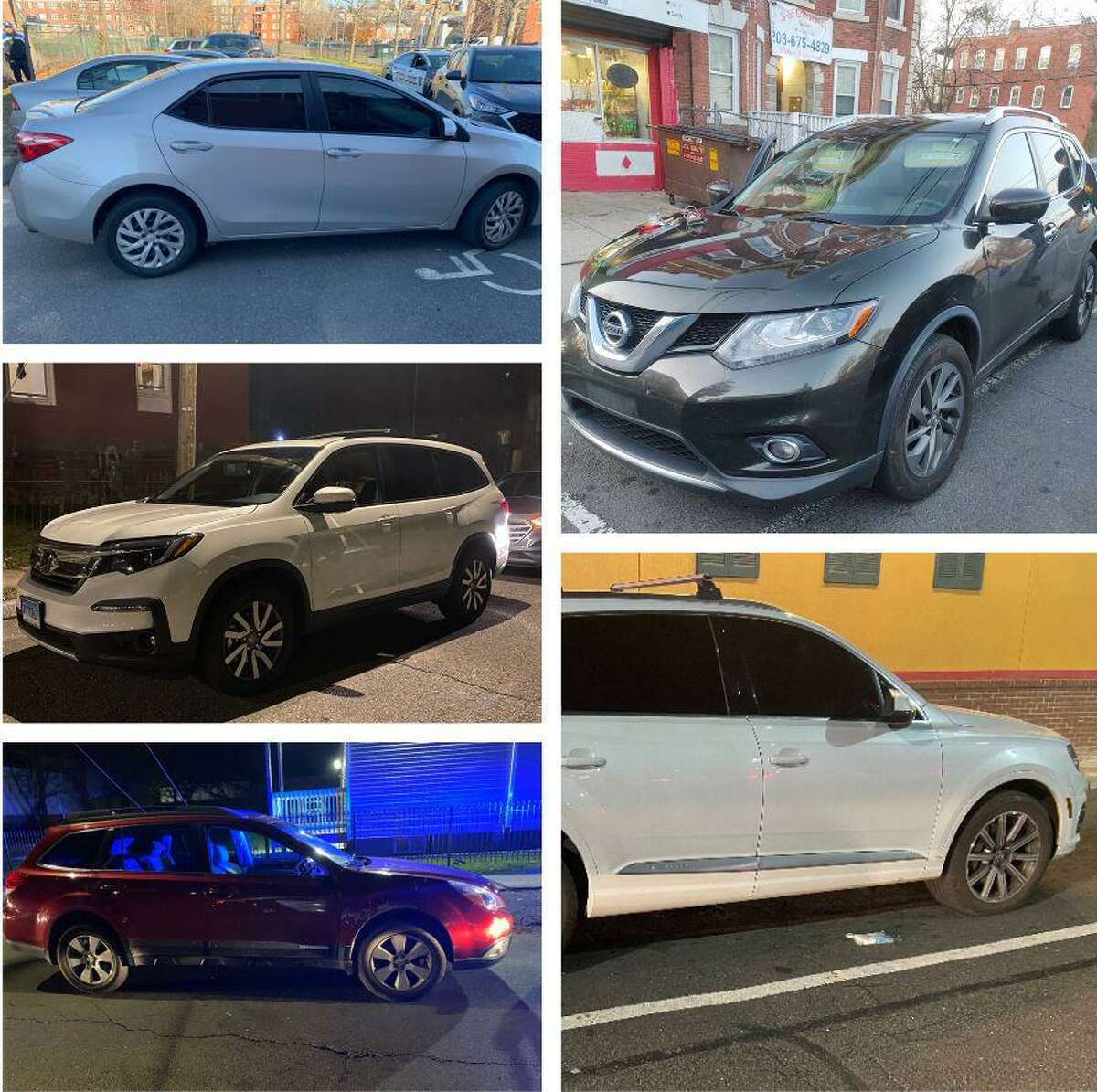 Hartford police seize stolen vehicles, guns, fentanyl