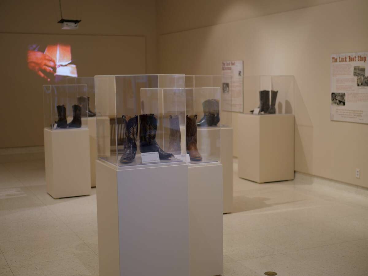 The Boot Makers: Innovation and Artistry exhibition will be open at the Museum of Texas Tech through January.
