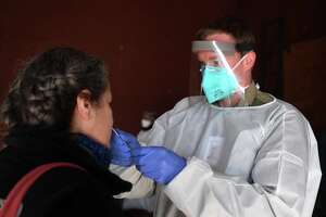 Wilton sets up COVID testing at community center - Photo