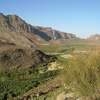 Mountains of Mexico rise south of the Rio Grande River, which is locally called the Rio Bravo, and Big Bend Ranch State Park. Ranch Road 170 forms the park's southern boundary, twisting like a roller-coaster along the scenic route.