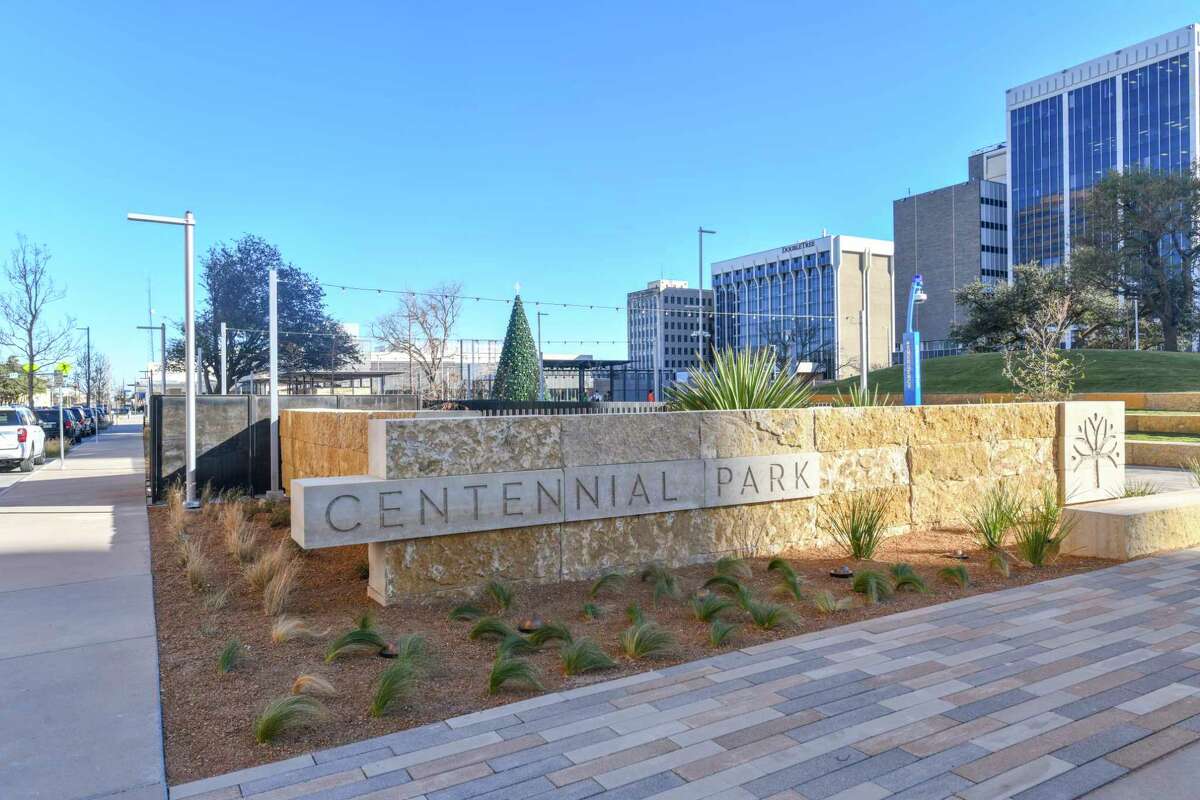 Centennial Park offers many different features for Midlander to enjoy as seen Friday, Dec. 4, 2020 at 200 West Wall Street. Jacy Lewis/Reporter-Telegram