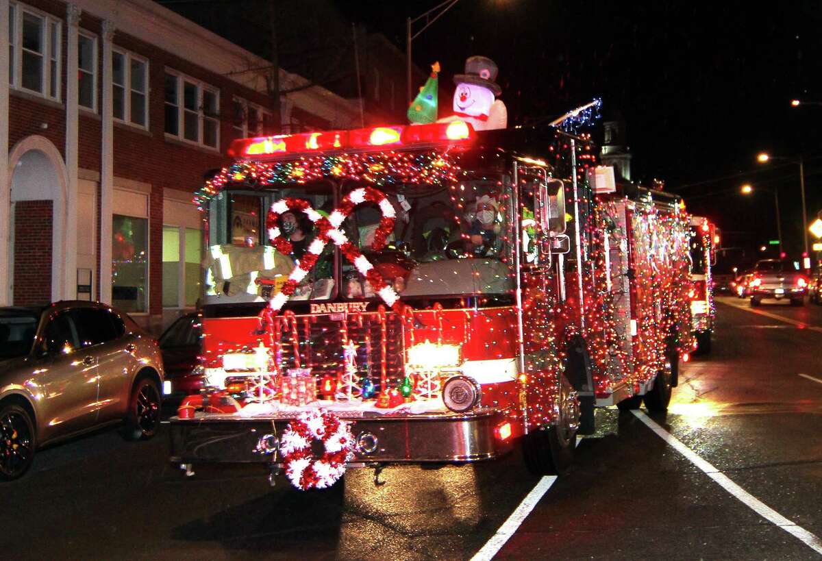 Photos Danbury's pandemic Christmas celebration lights up the night