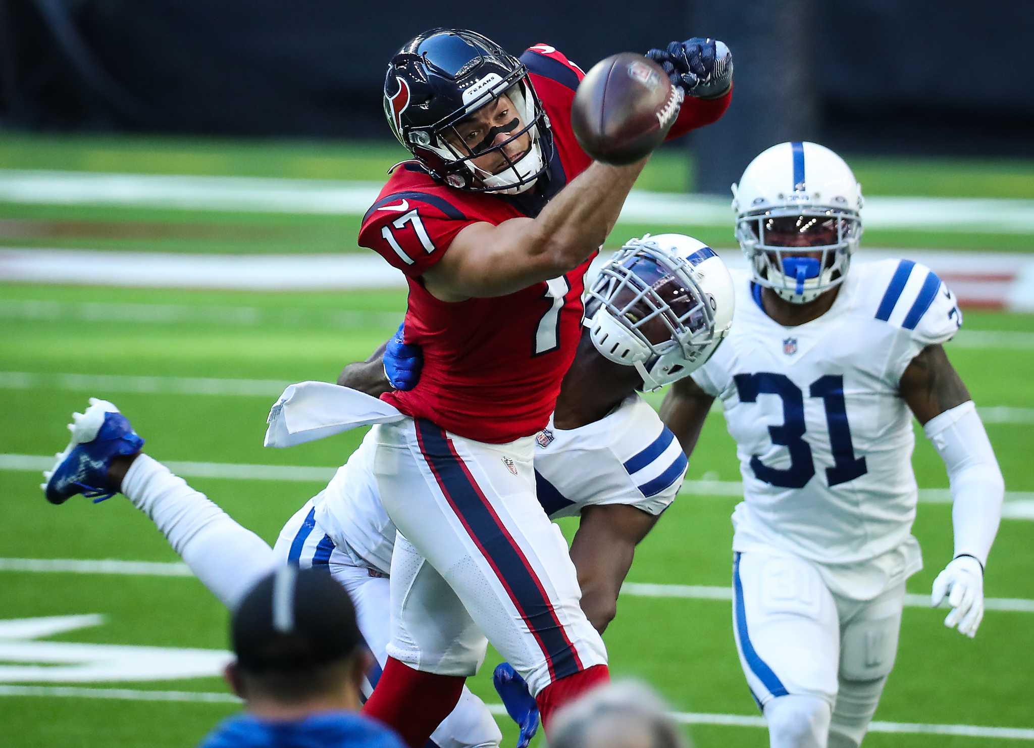 Texans protect Chad Hansen on practice squad after big game